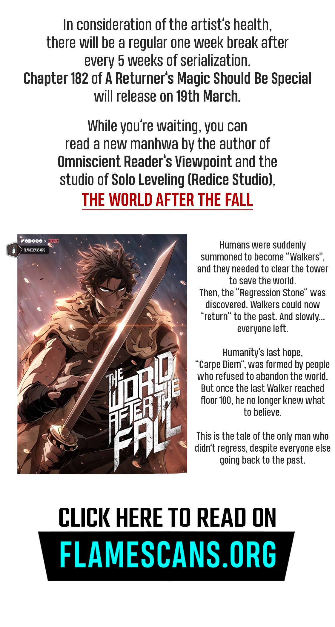 Read A Returner's Magic Should Be Special EN Manga Online