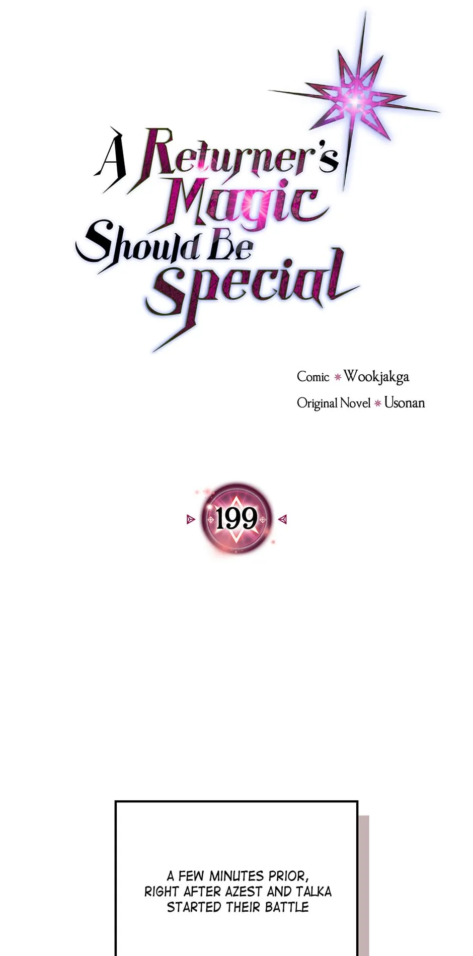 Read A Returner's Magic Should Be Special EN Manga Online