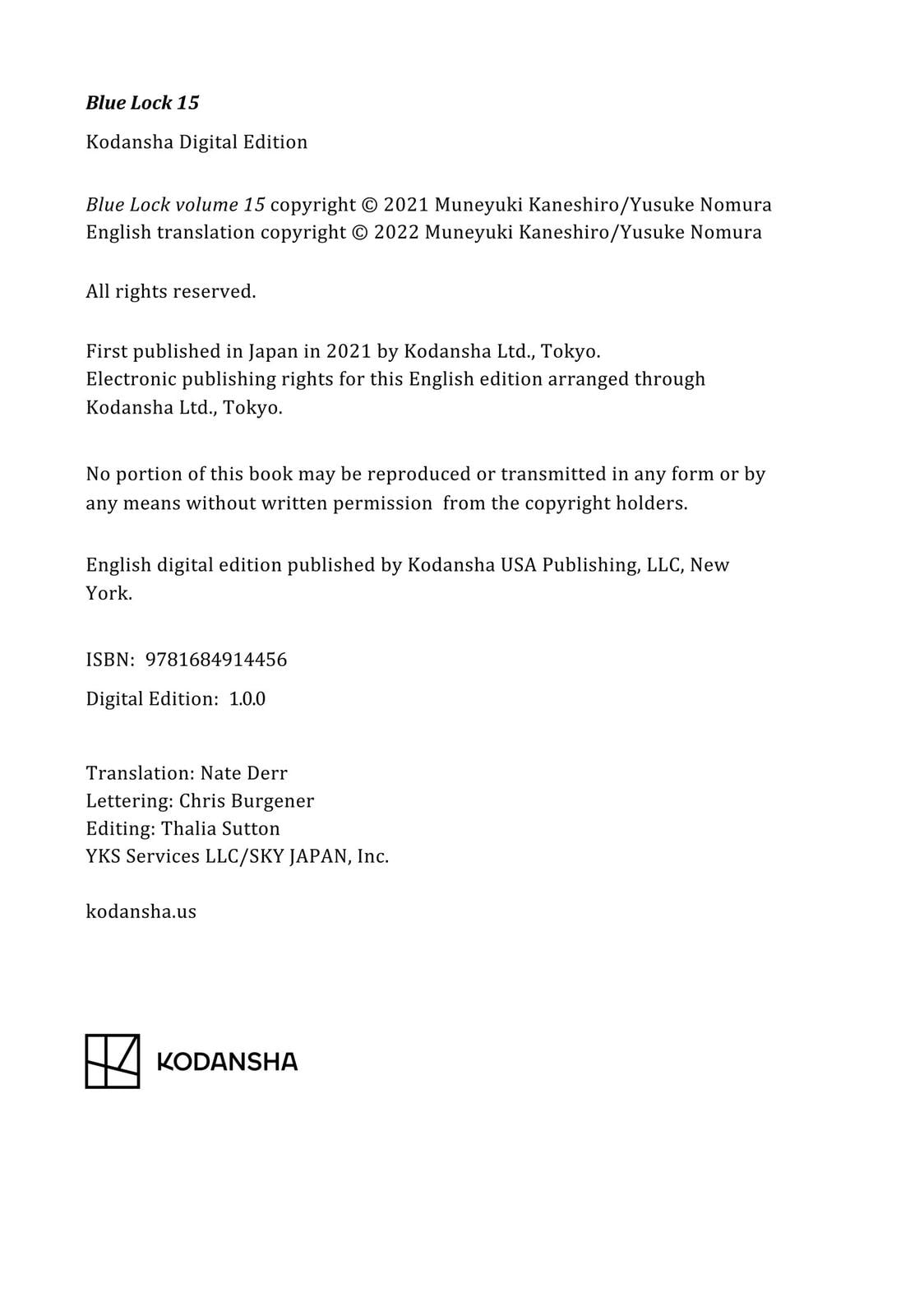 Read Blue Lock EN Manga Online