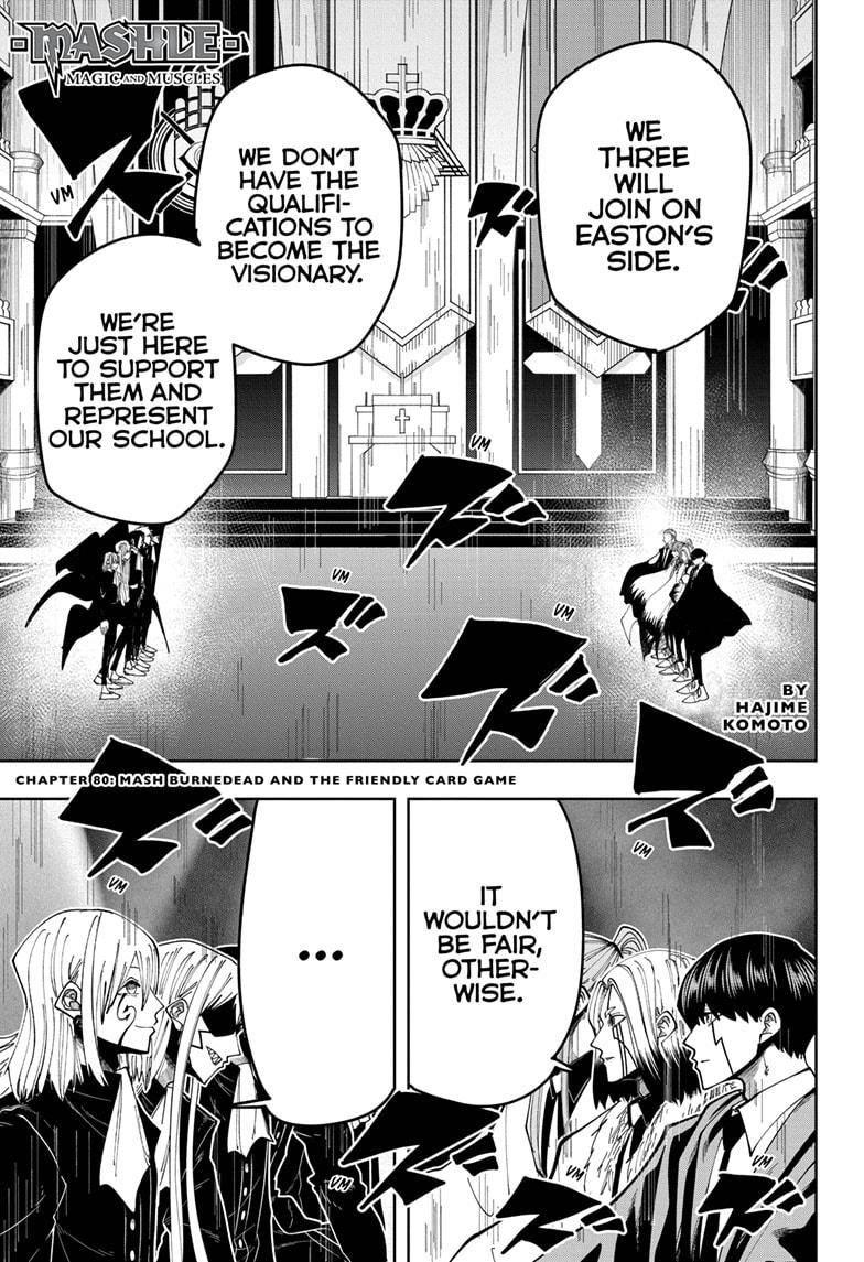 Read Mashle Magic and Muscles EN Manga Online