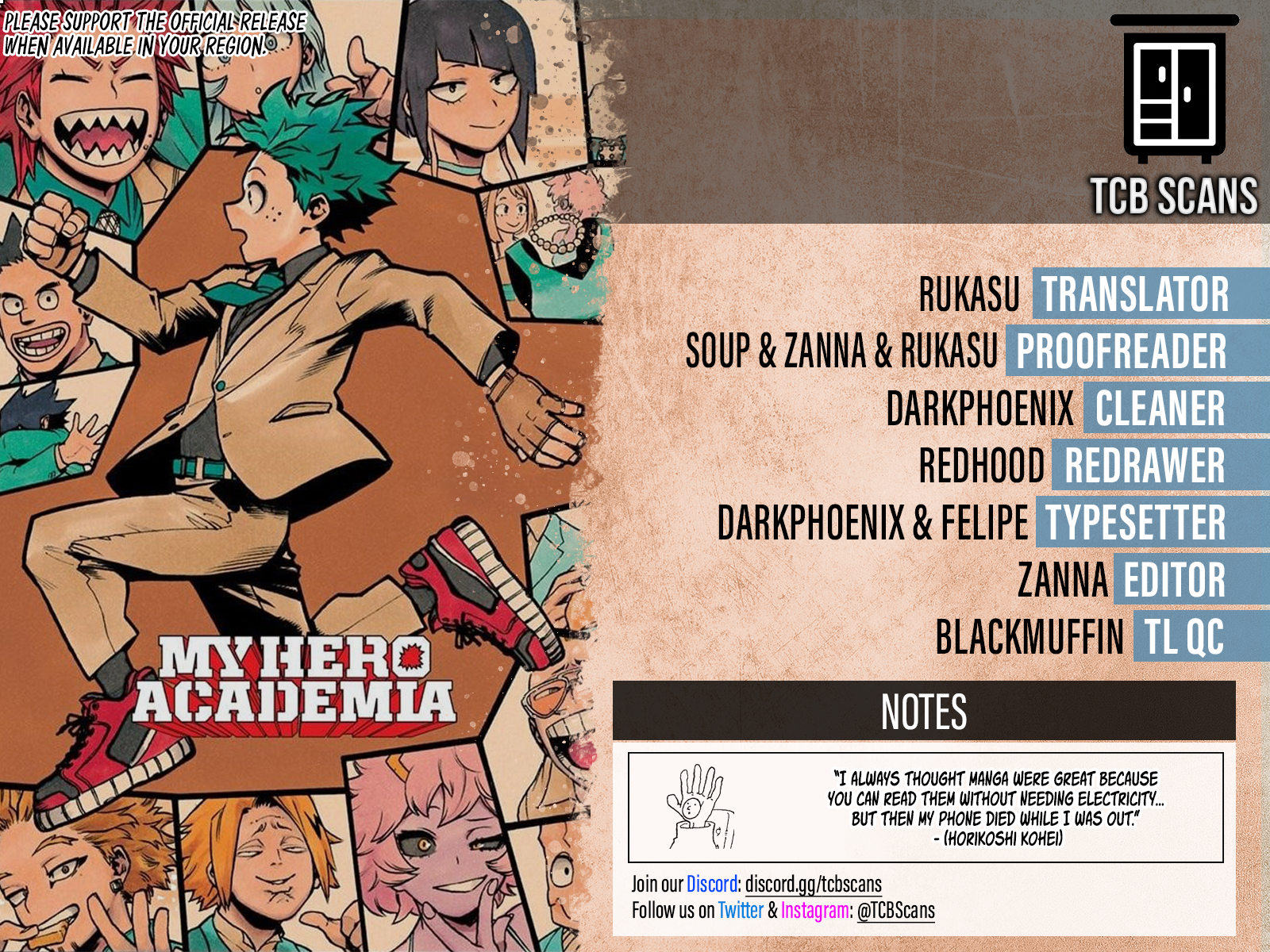 Read My Hero Academia EN Manga Online