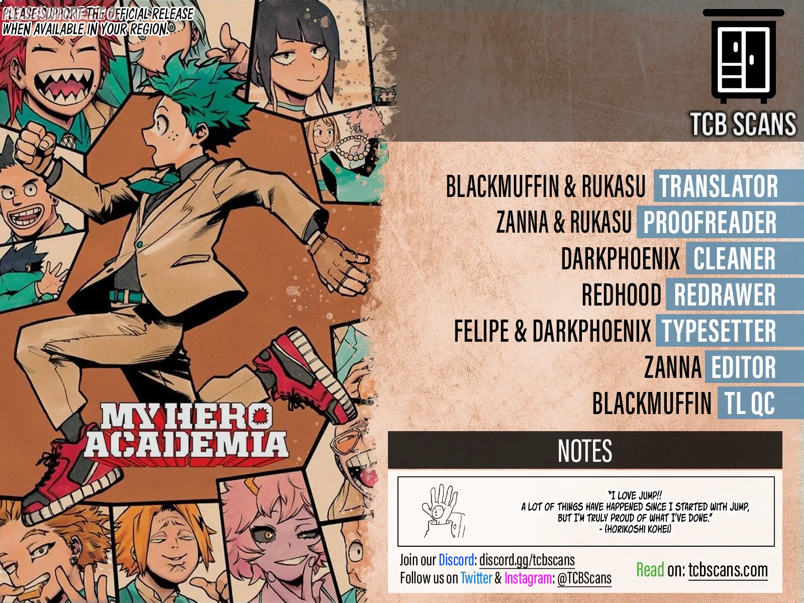 Read My Hero Academia EN Manga Online