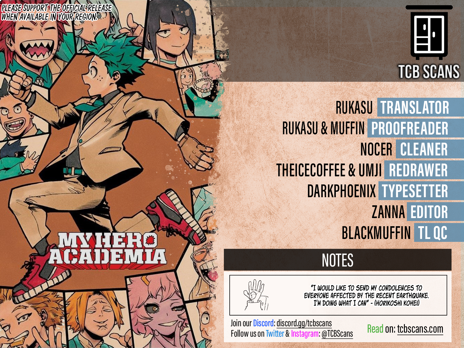 Read My Hero Academia EN Manga Online