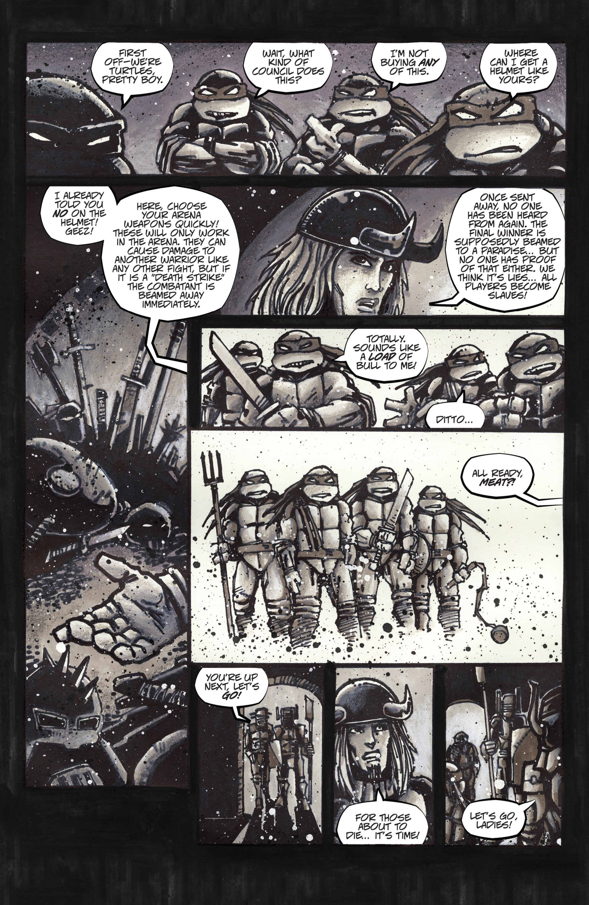 Read Teenage Mutant Ninja Turtles (2011) EN Manga Online