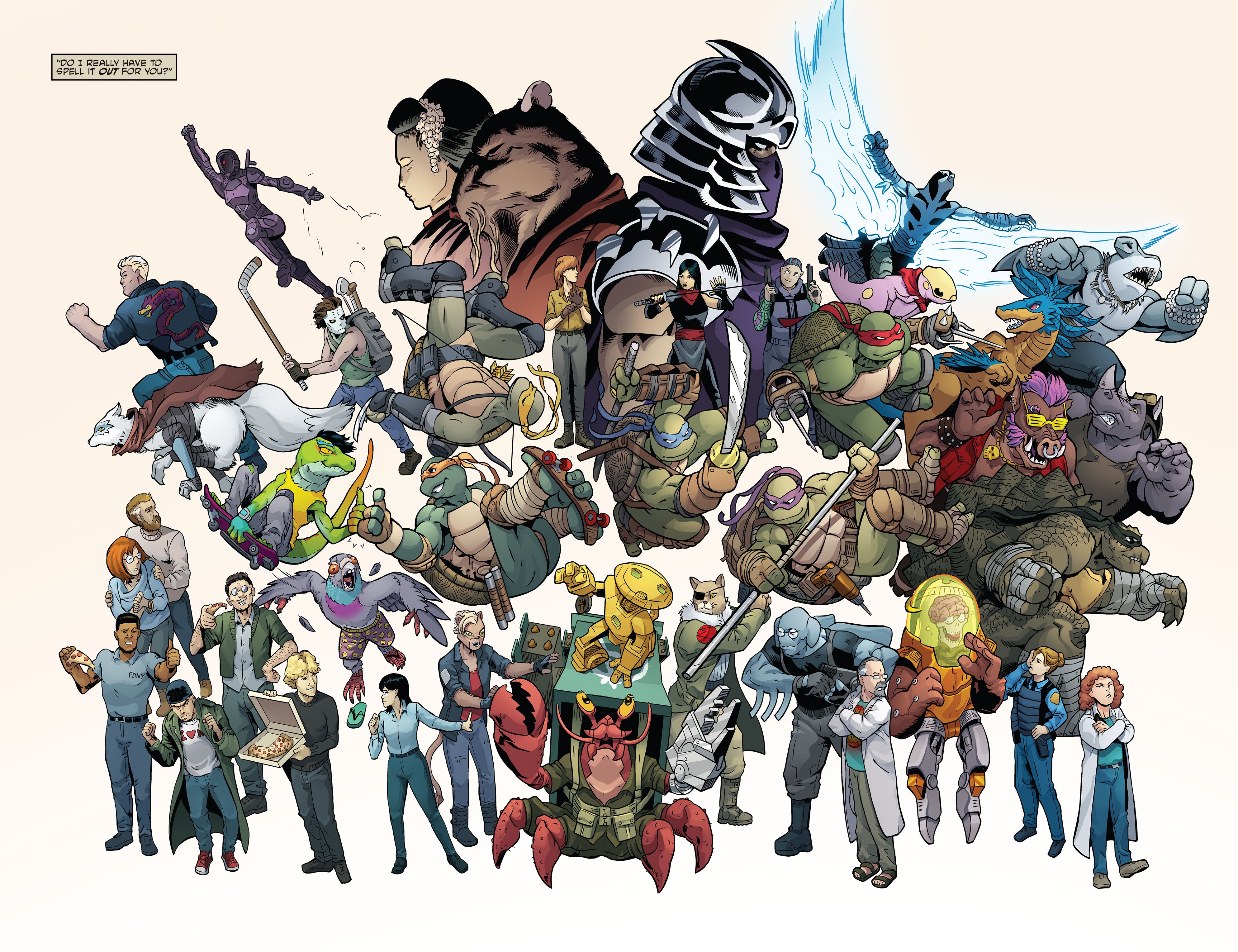 Read Teenage Mutant Ninja Turtles (2011) EN Manga Online