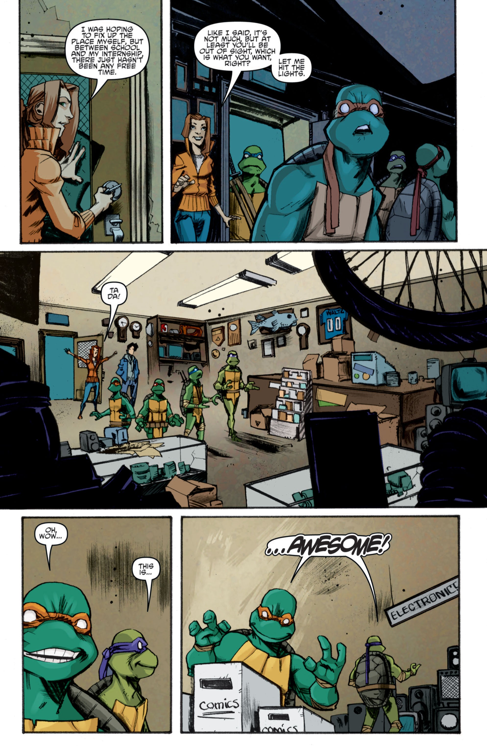 Read Teenage Mutant Ninja Turtles (2011) EN Manga Online