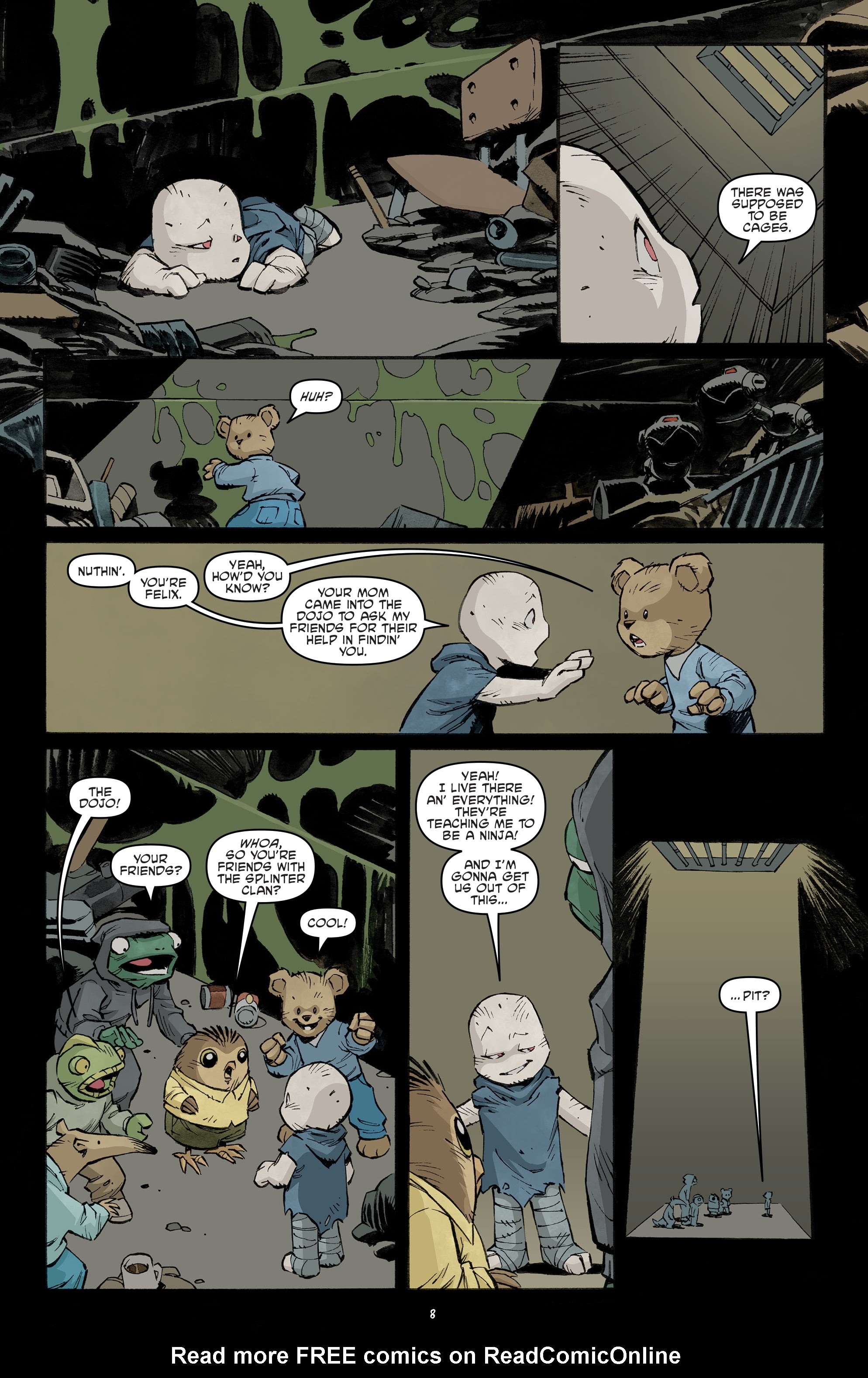 Read Teenage Mutant Ninja Turtles (2011) EN Manga Online