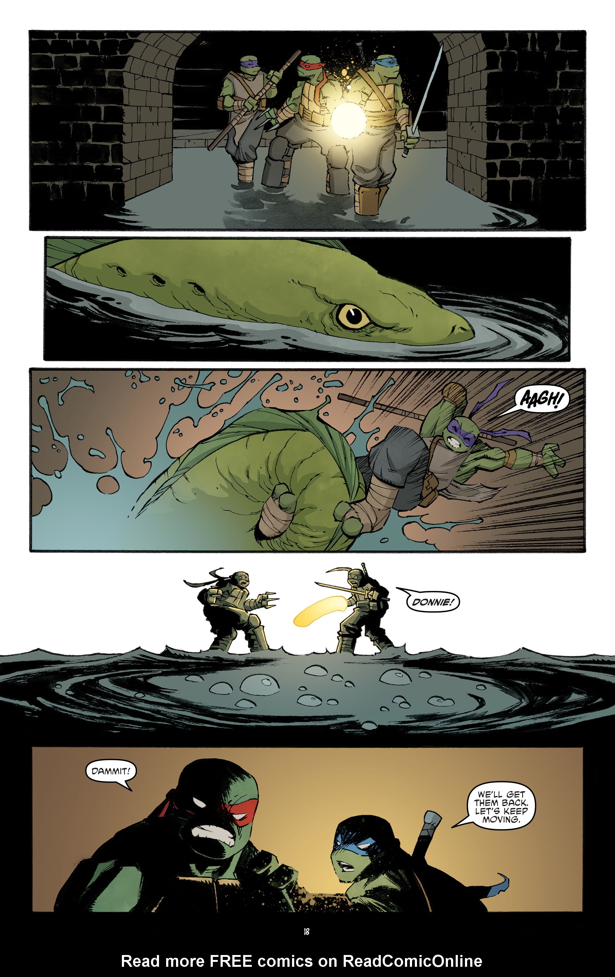 Read Teenage Mutant Ninja Turtles (2011) EN Manga Online