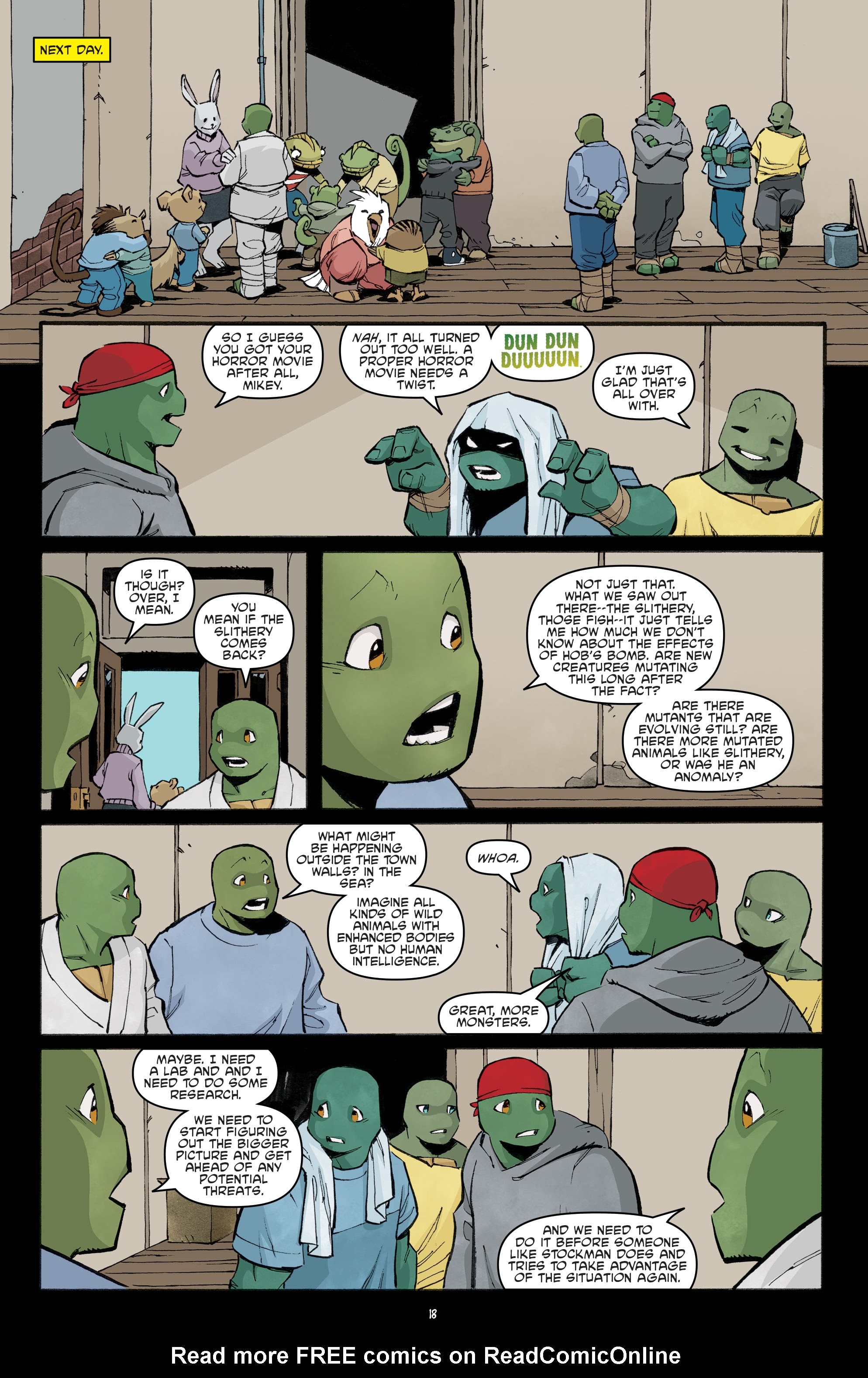 Read Teenage Mutant Ninja Turtles (2011) EN Manga Online