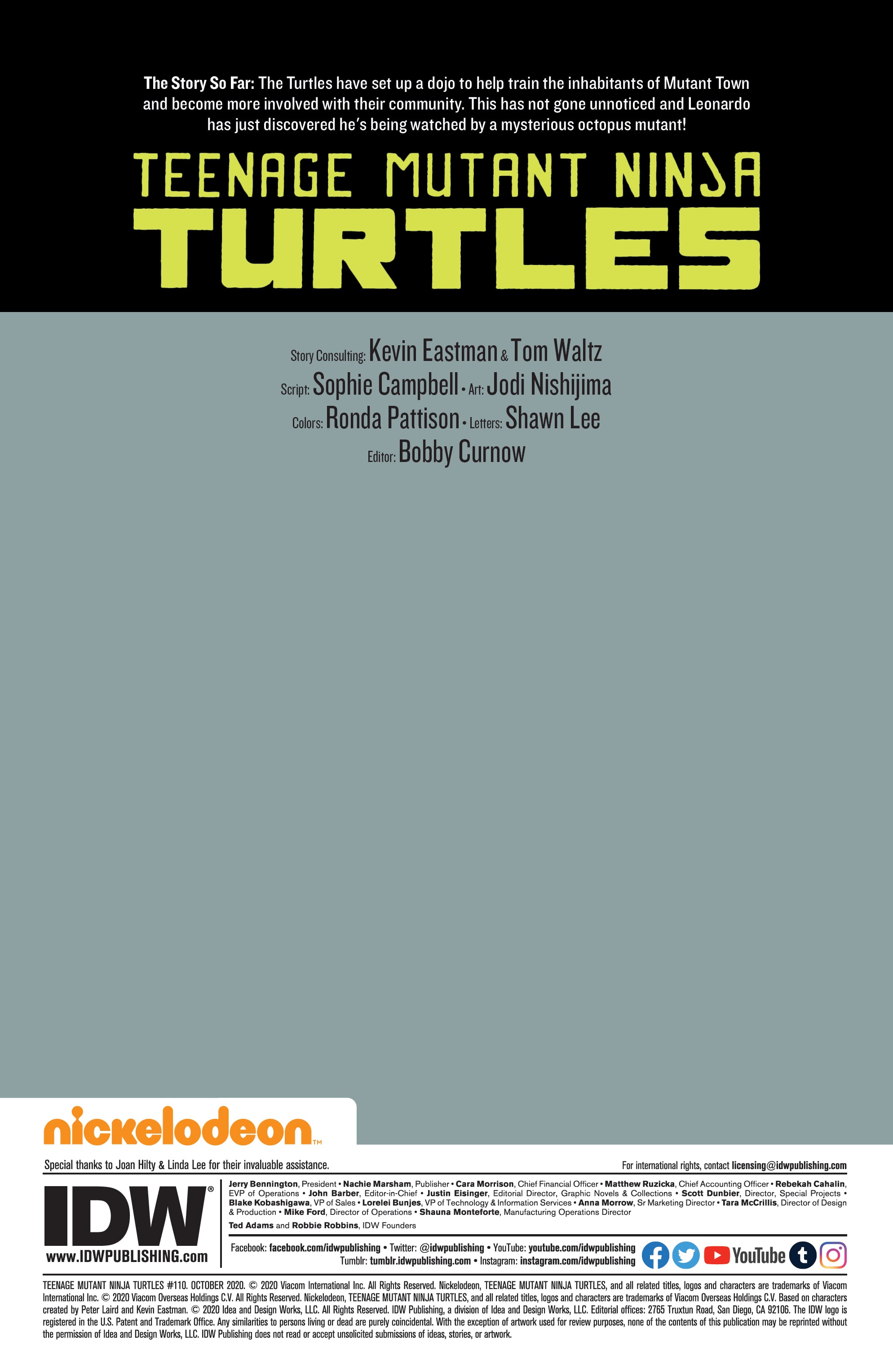 Read Teenage Mutant Ninja Turtles (2011) EN Manga Online