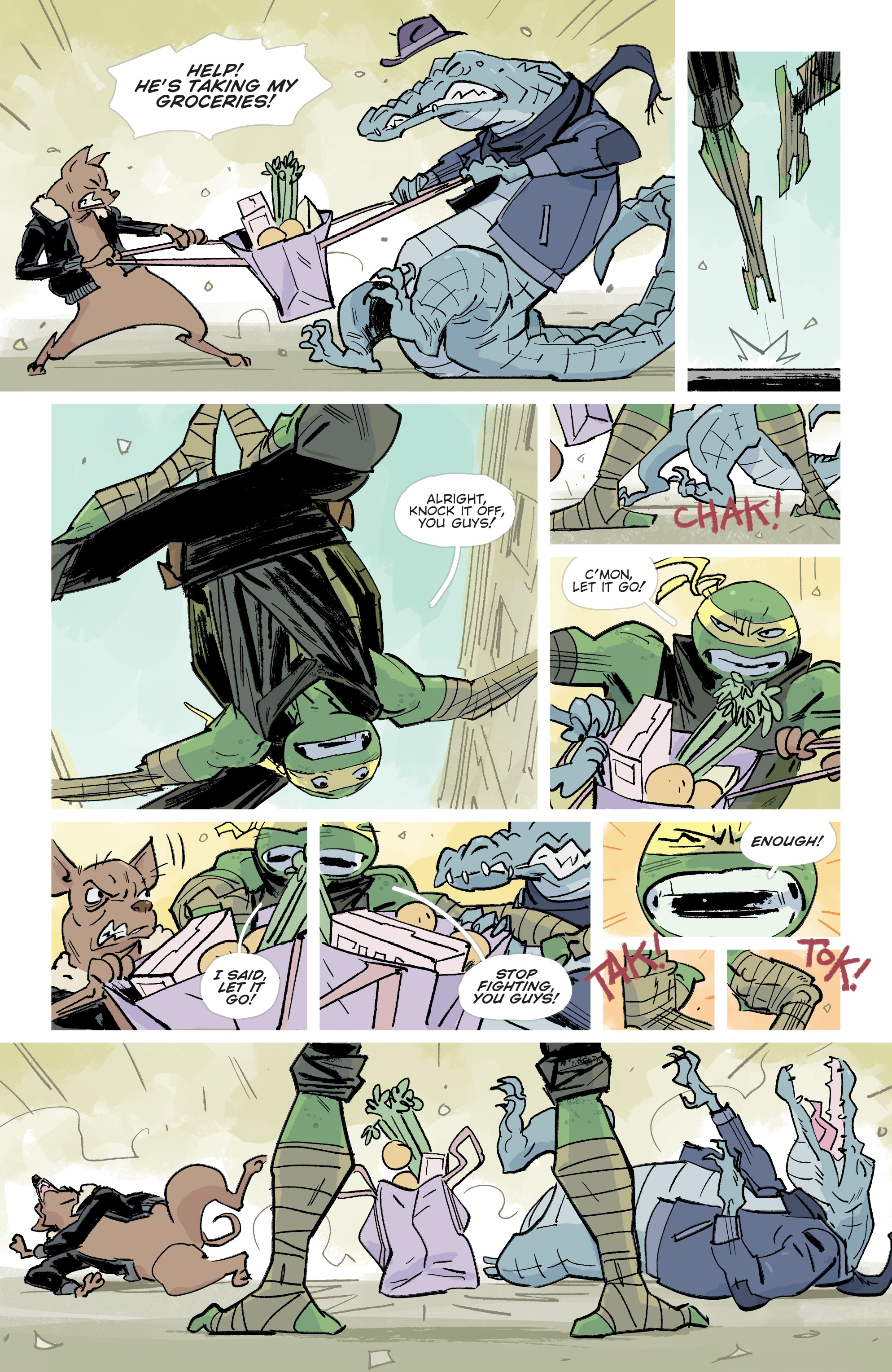Read Teenage Mutant Ninja Turtles (2011) EN Manga Online
