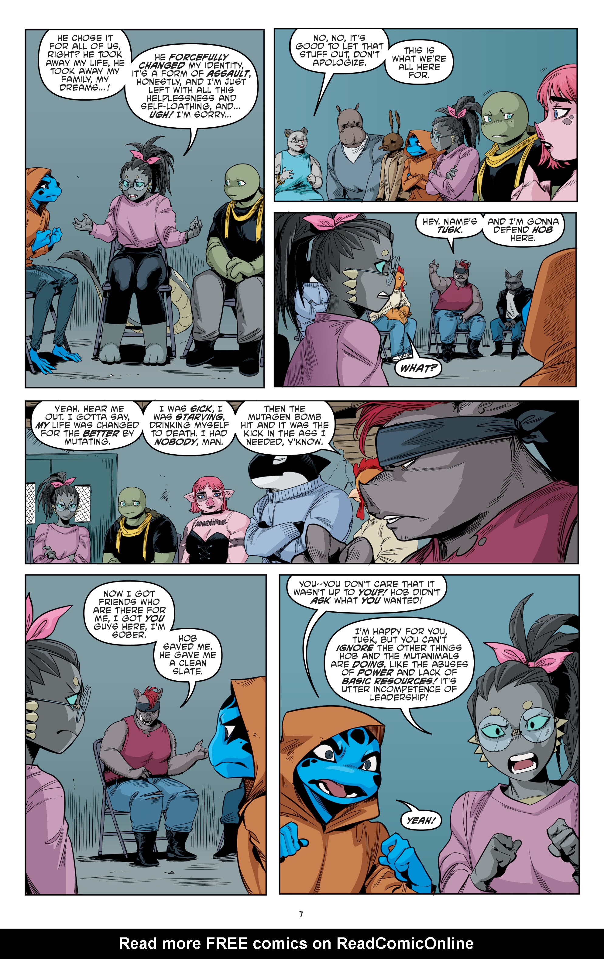 Read Teenage Mutant Ninja Turtles (2011) EN Manga Online
