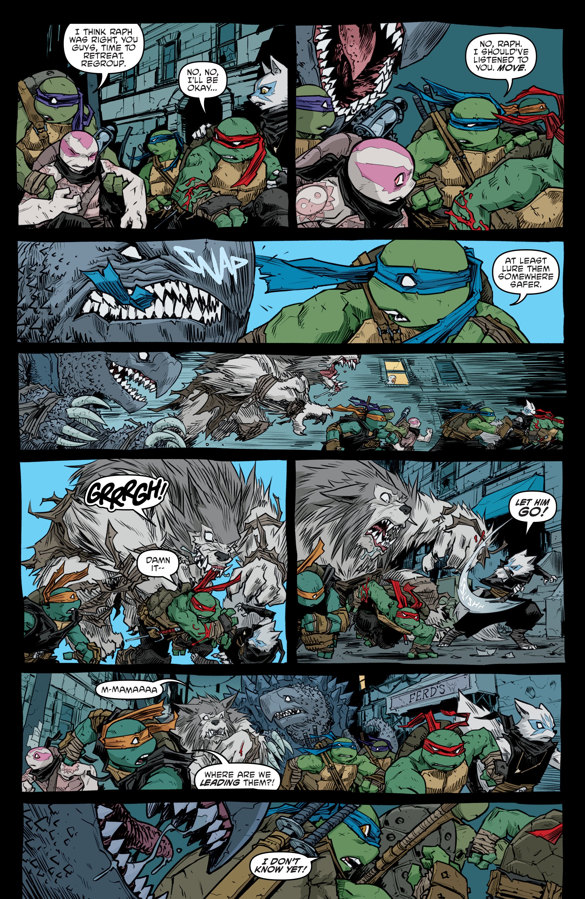 Read Teenage Mutant Ninja Turtles (2011) EN Manga Online