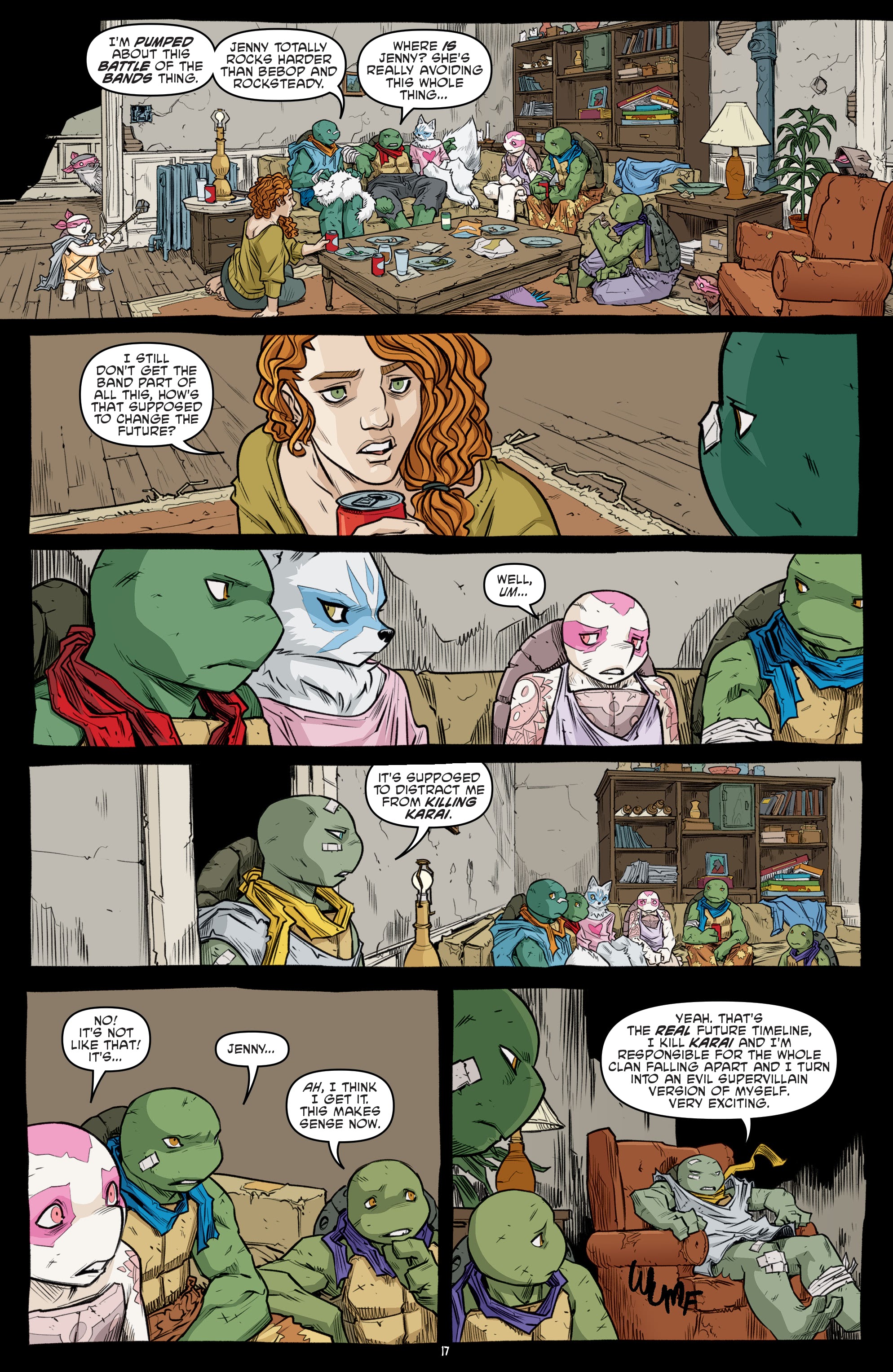 Read Teenage Mutant Ninja Turtles (2011) EN Manga Online