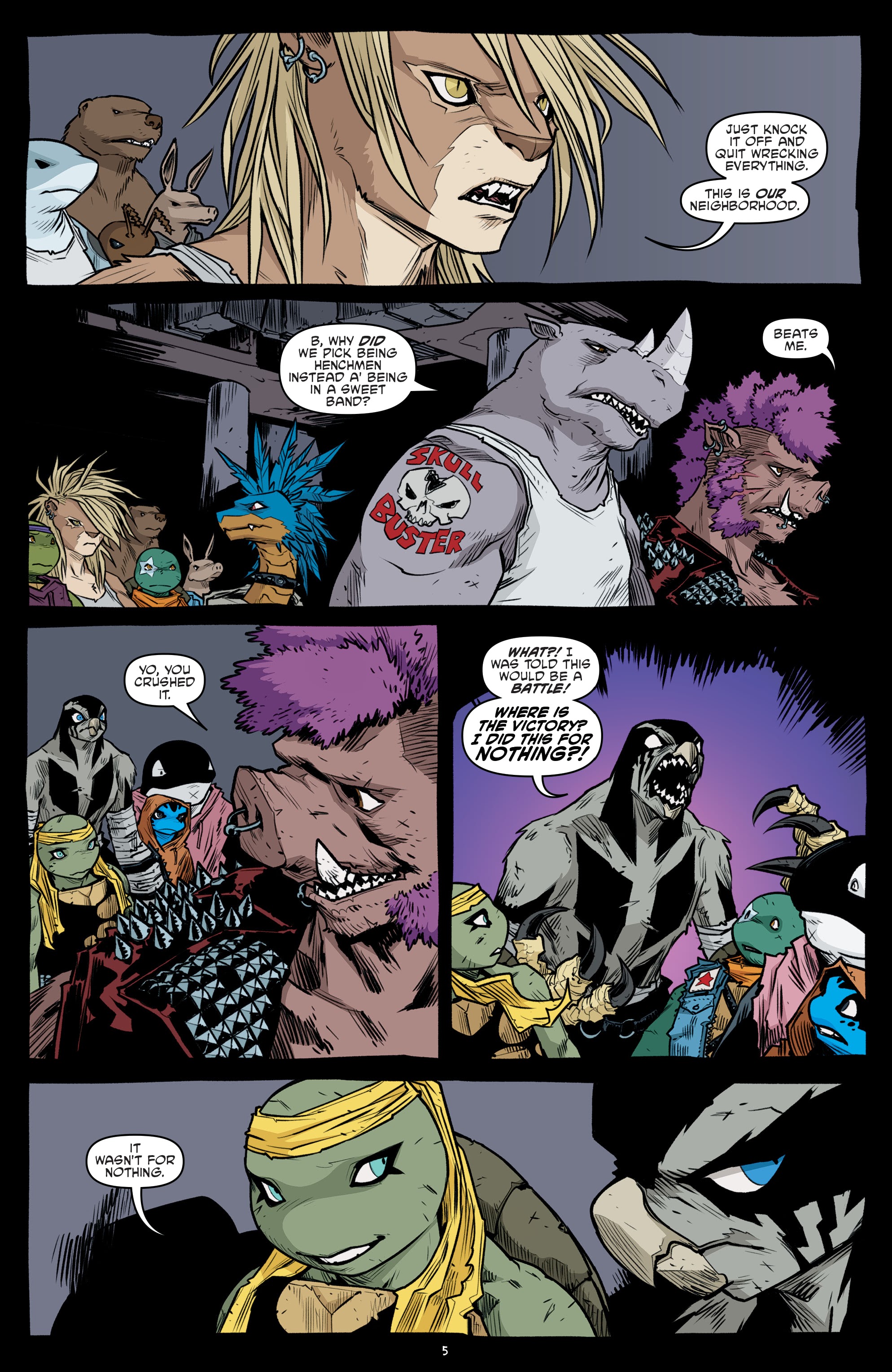 Read Teenage Mutant Ninja Turtles (2011) EN Manga Online