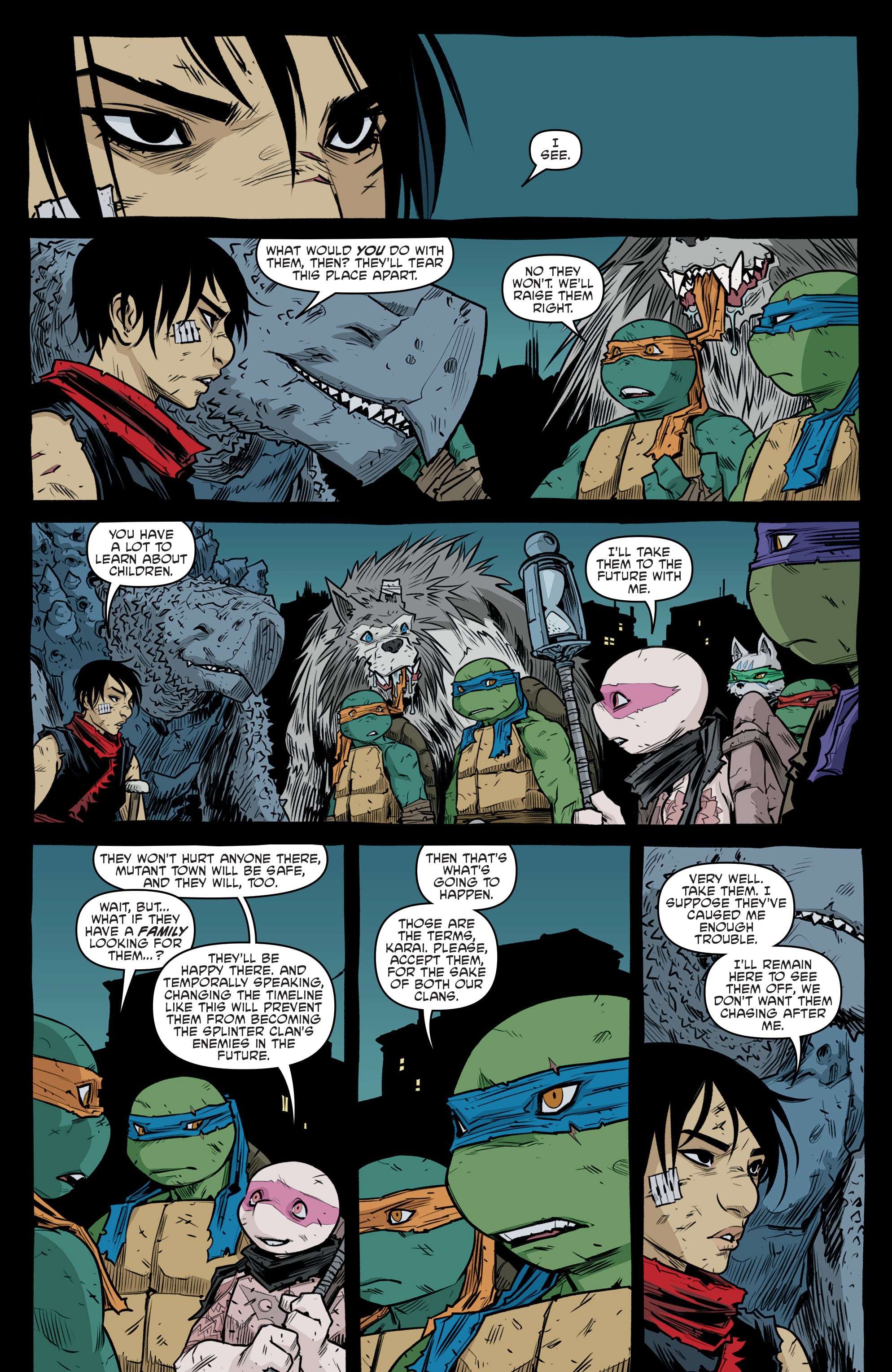 Read Teenage Mutant Ninja Turtles (2011) EN Manga Online