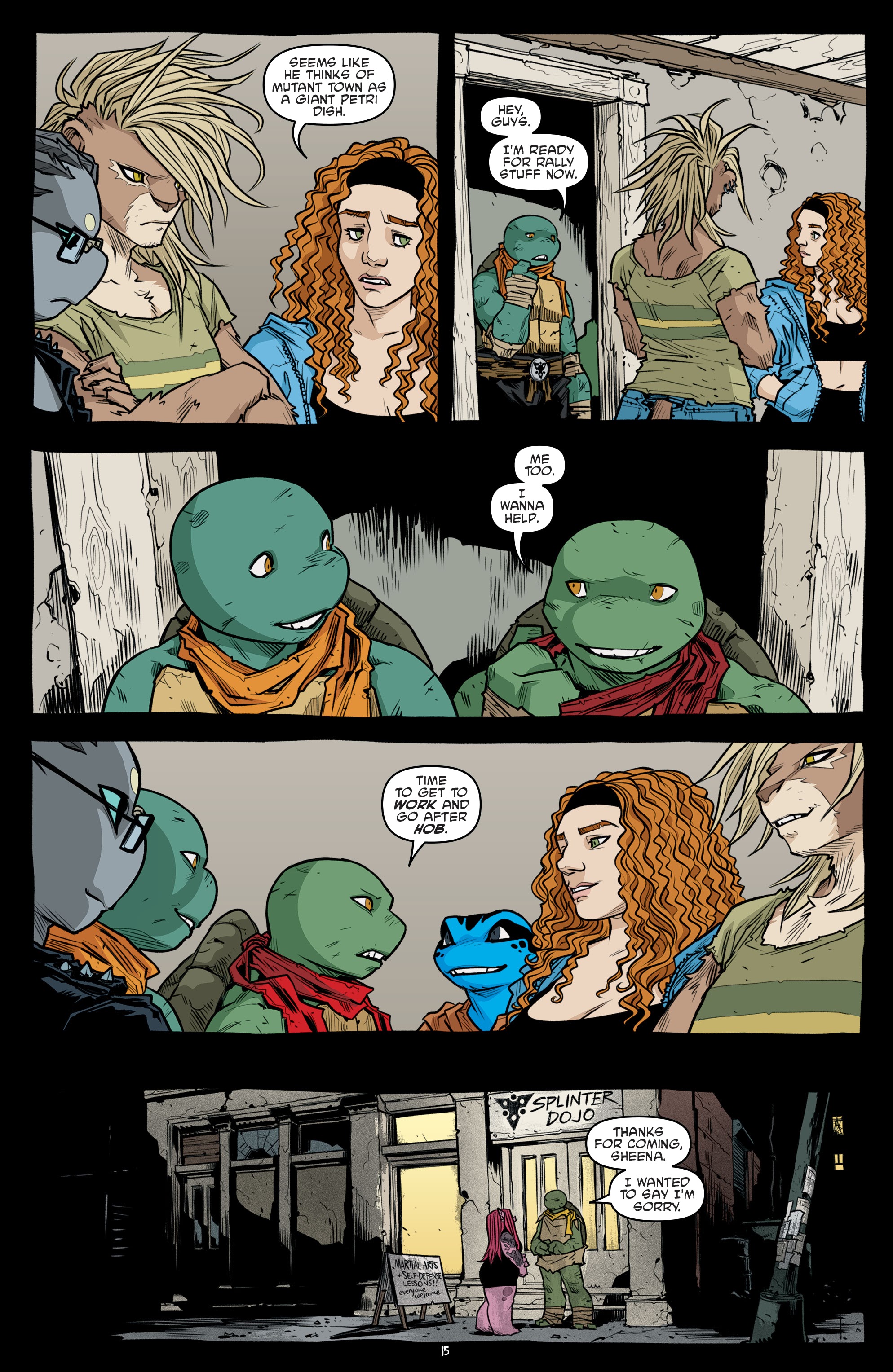 Read Teenage Mutant Ninja Turtles (2011) EN Manga Online