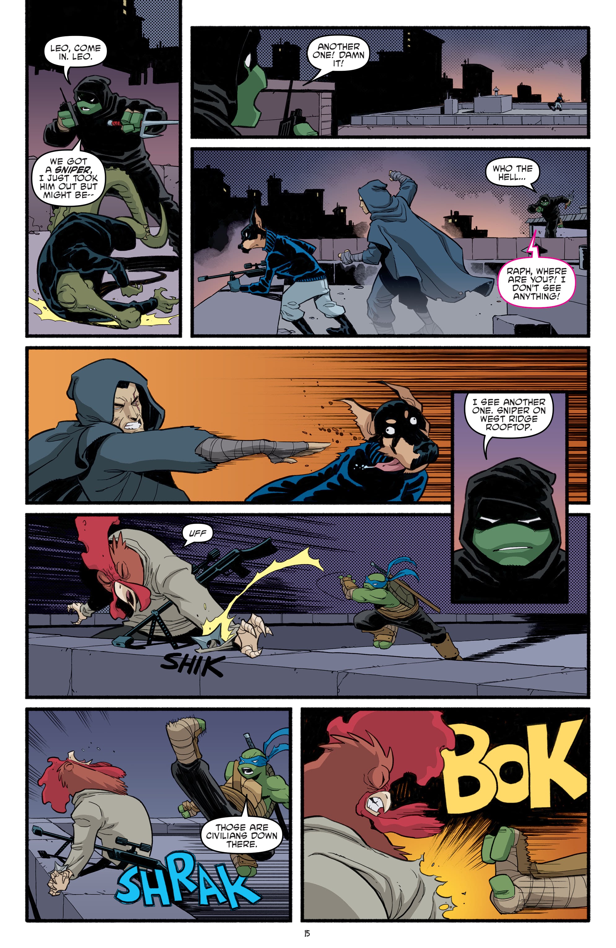 Read Teenage Mutant Ninja Turtles (2011) EN Manga Online