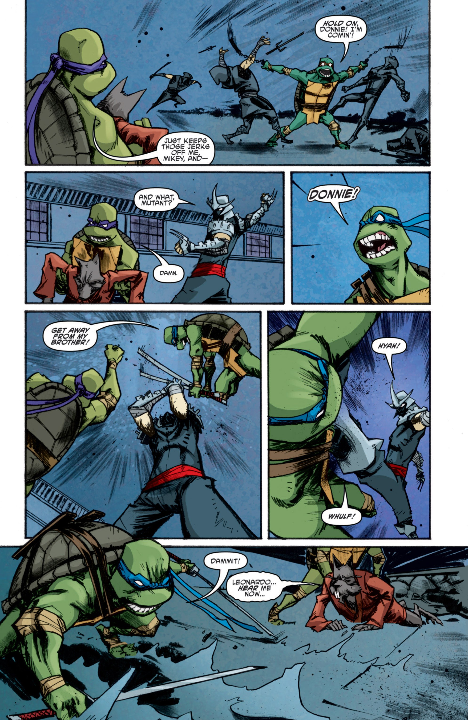 Read Teenage Mutant Ninja Turtles (2011) EN Manga Online
