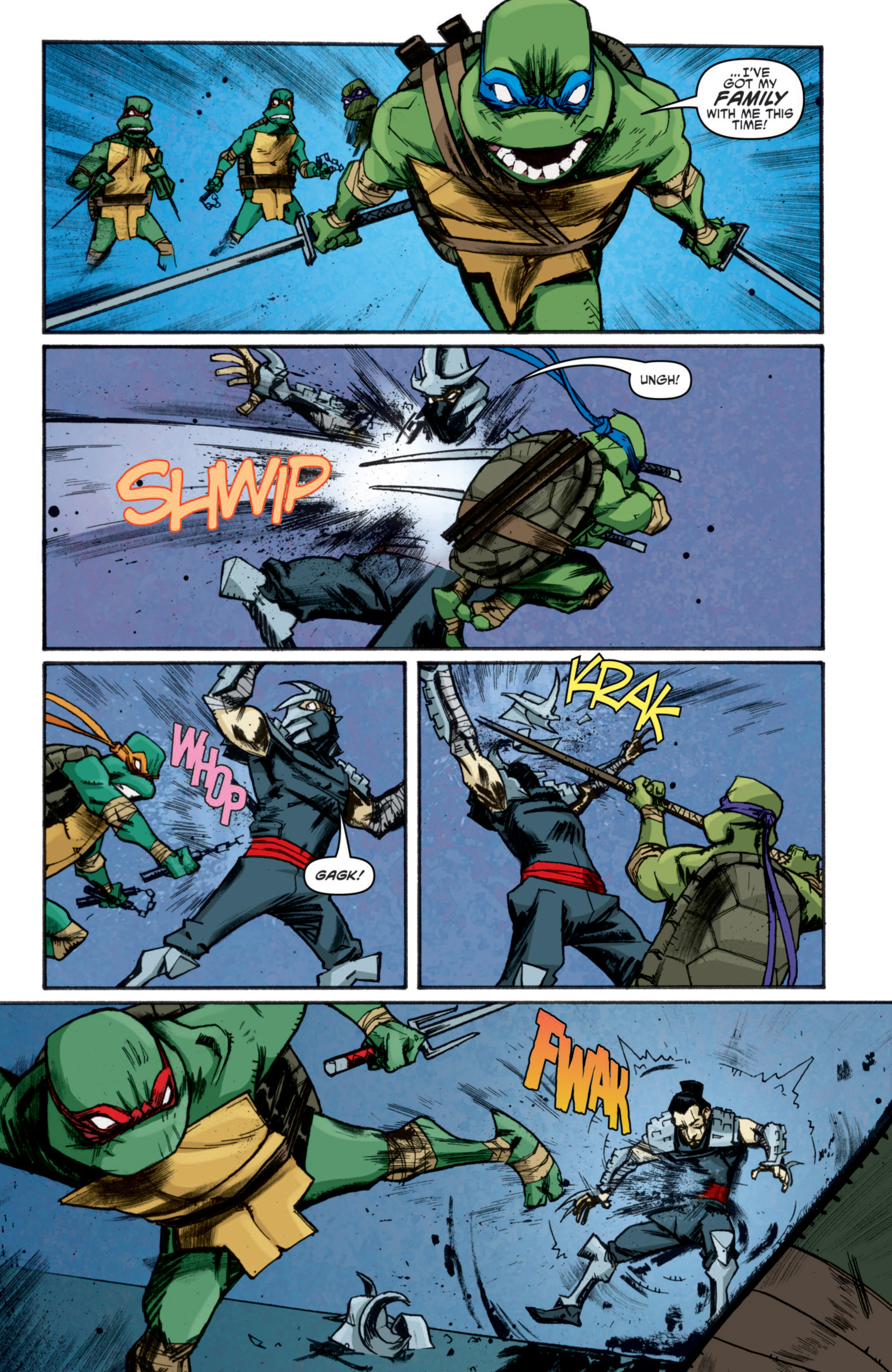 Read Teenage Mutant Ninja Turtles (2011) EN Manga Online