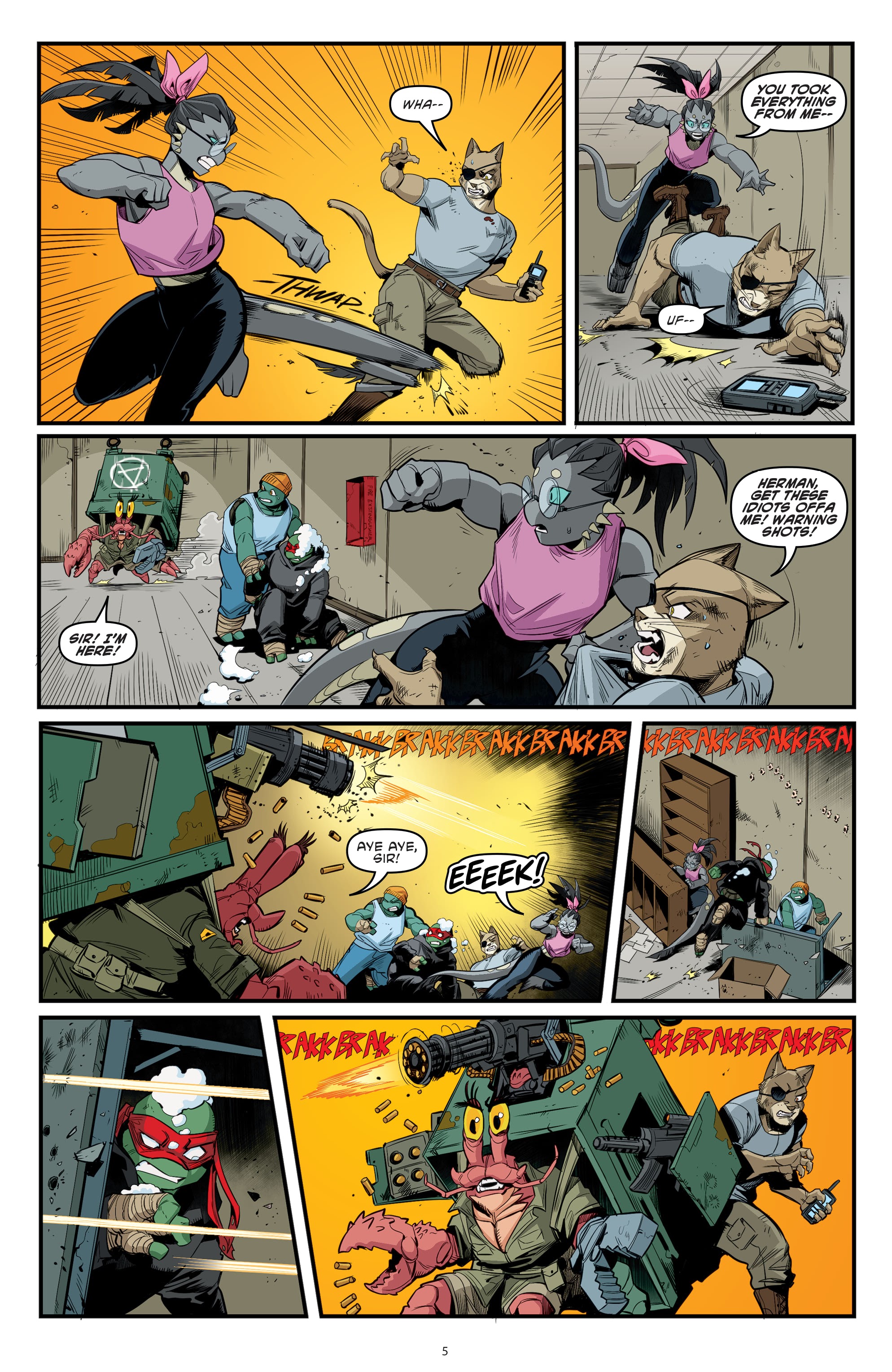 Read Teenage Mutant Ninja Turtles (2011) EN Manga Online