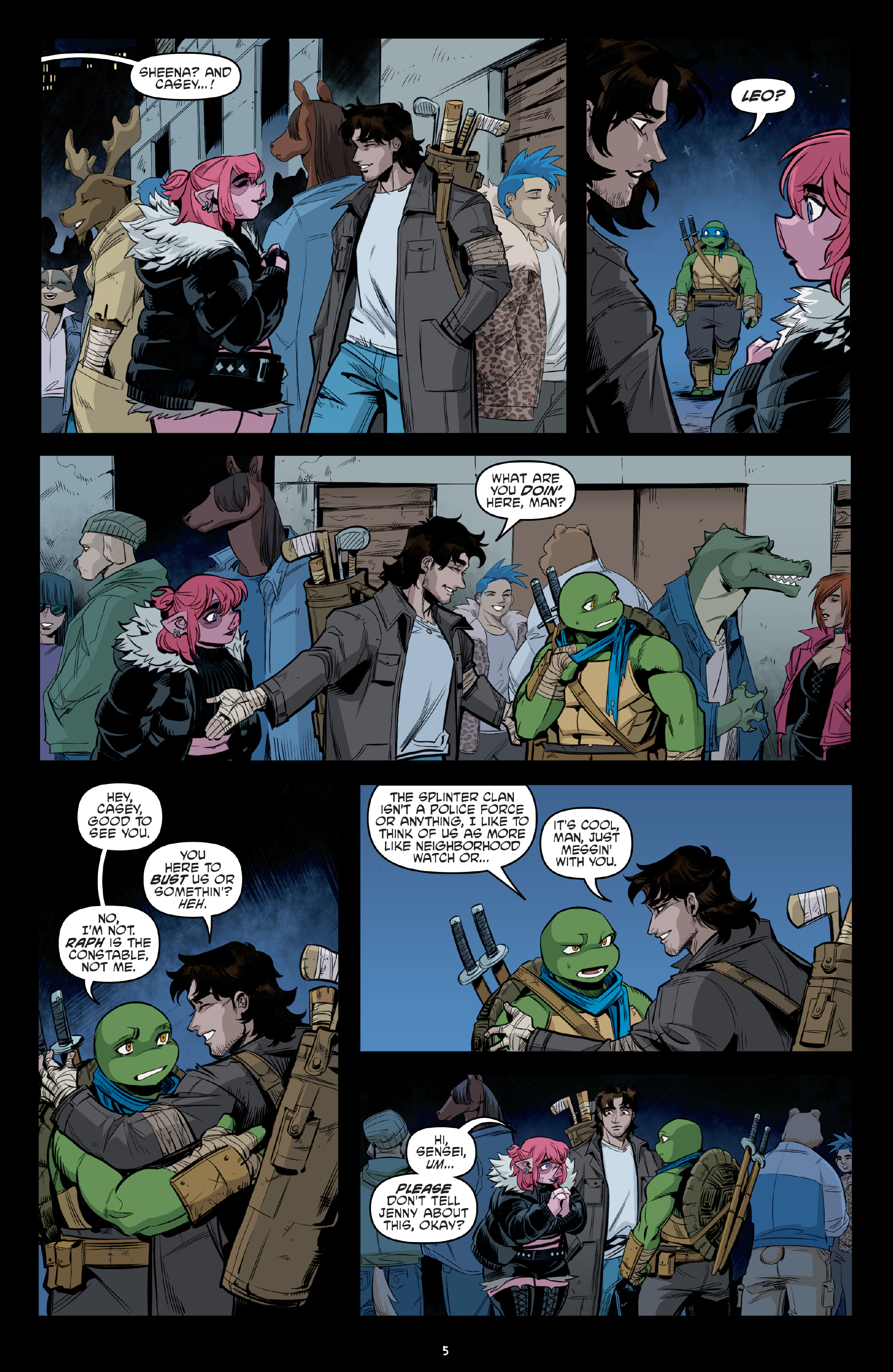 Read Teenage Mutant Ninja Turtles (2011) EN Manga Online