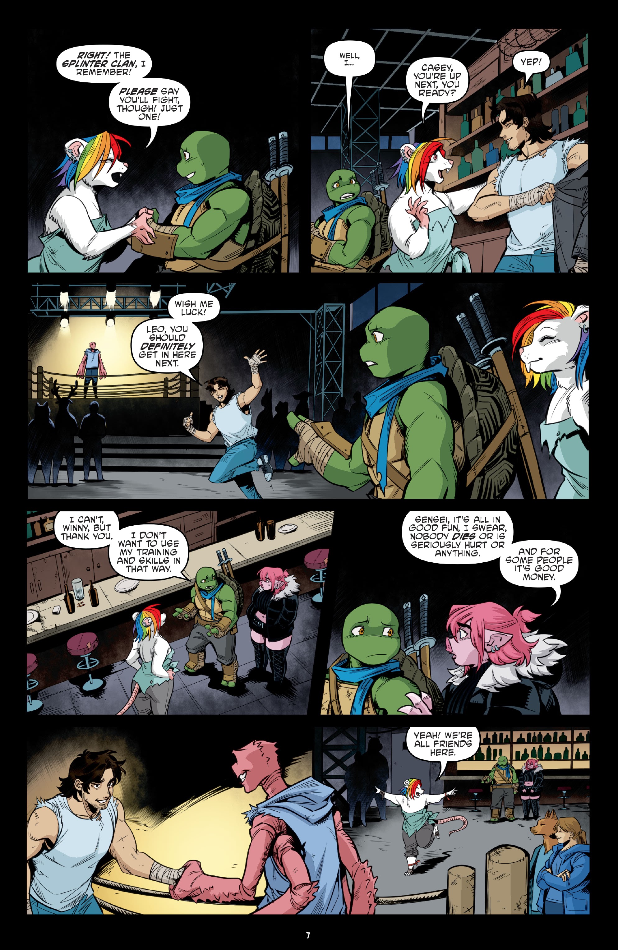 Read Teenage Mutant Ninja Turtles (2011) EN Manga Online