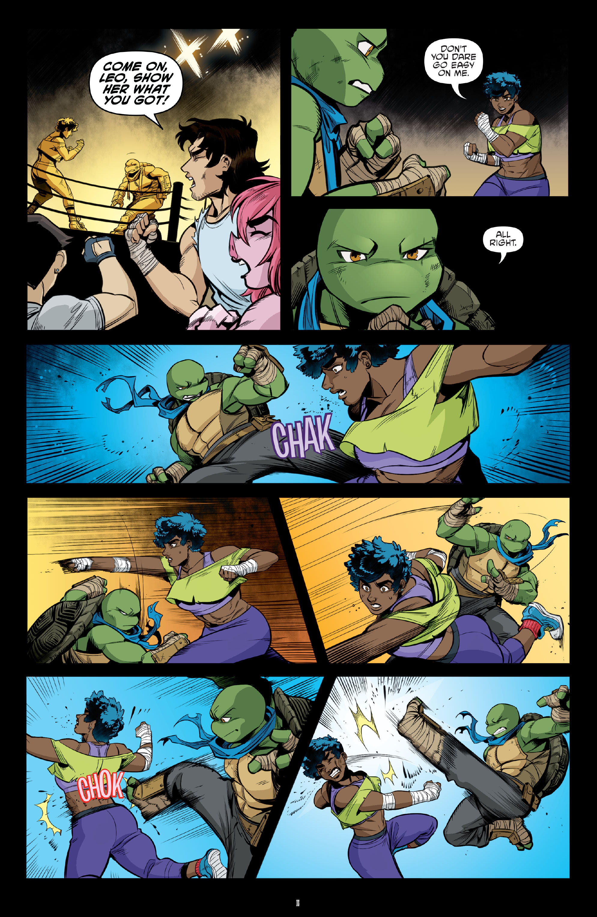 Read Teenage Mutant Ninja Turtles (2011) EN Manga Online