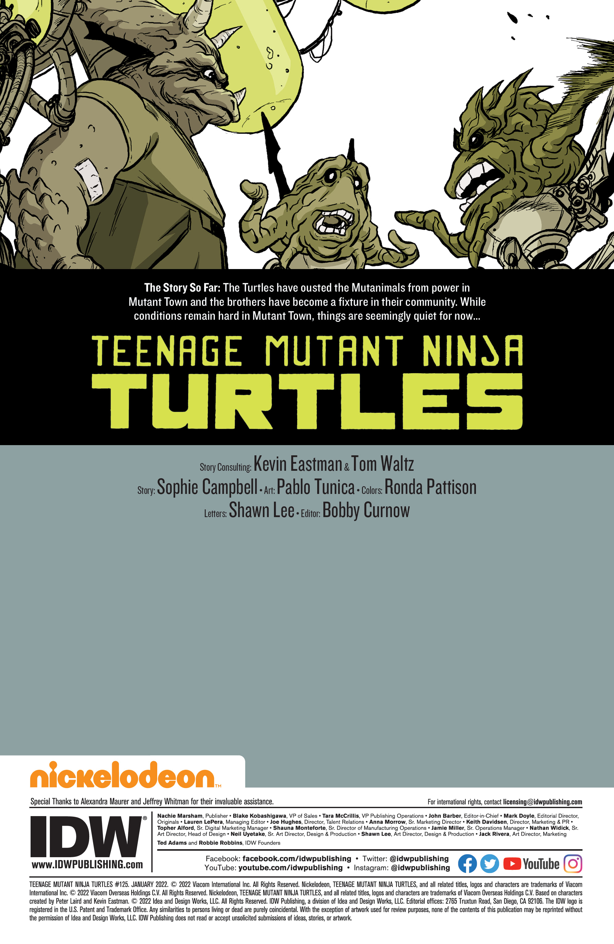 Read Teenage Mutant Ninja Turtles (2011) EN Manga Online