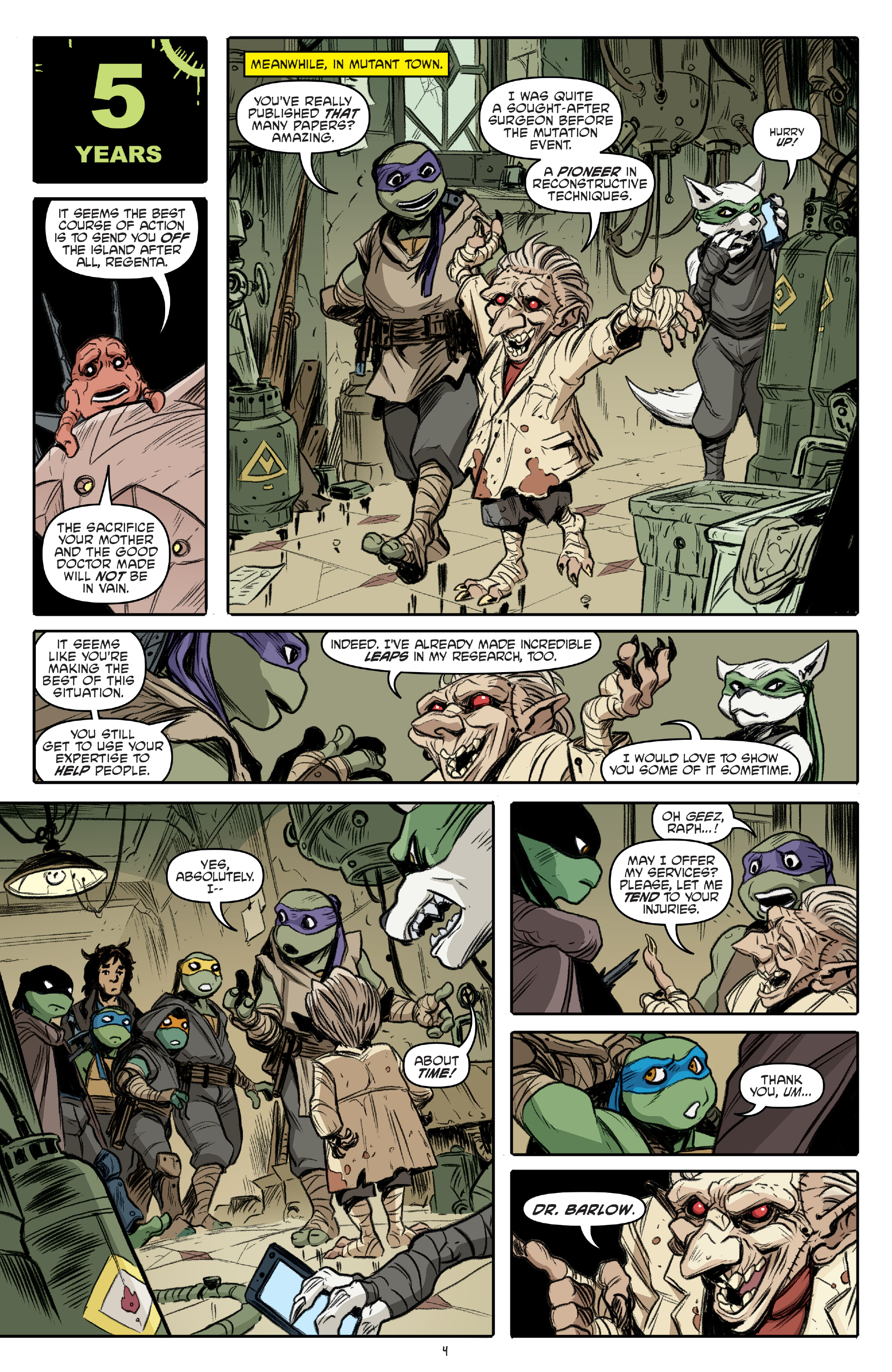 Read Teenage Mutant Ninja Turtles (2011) EN Manga Online