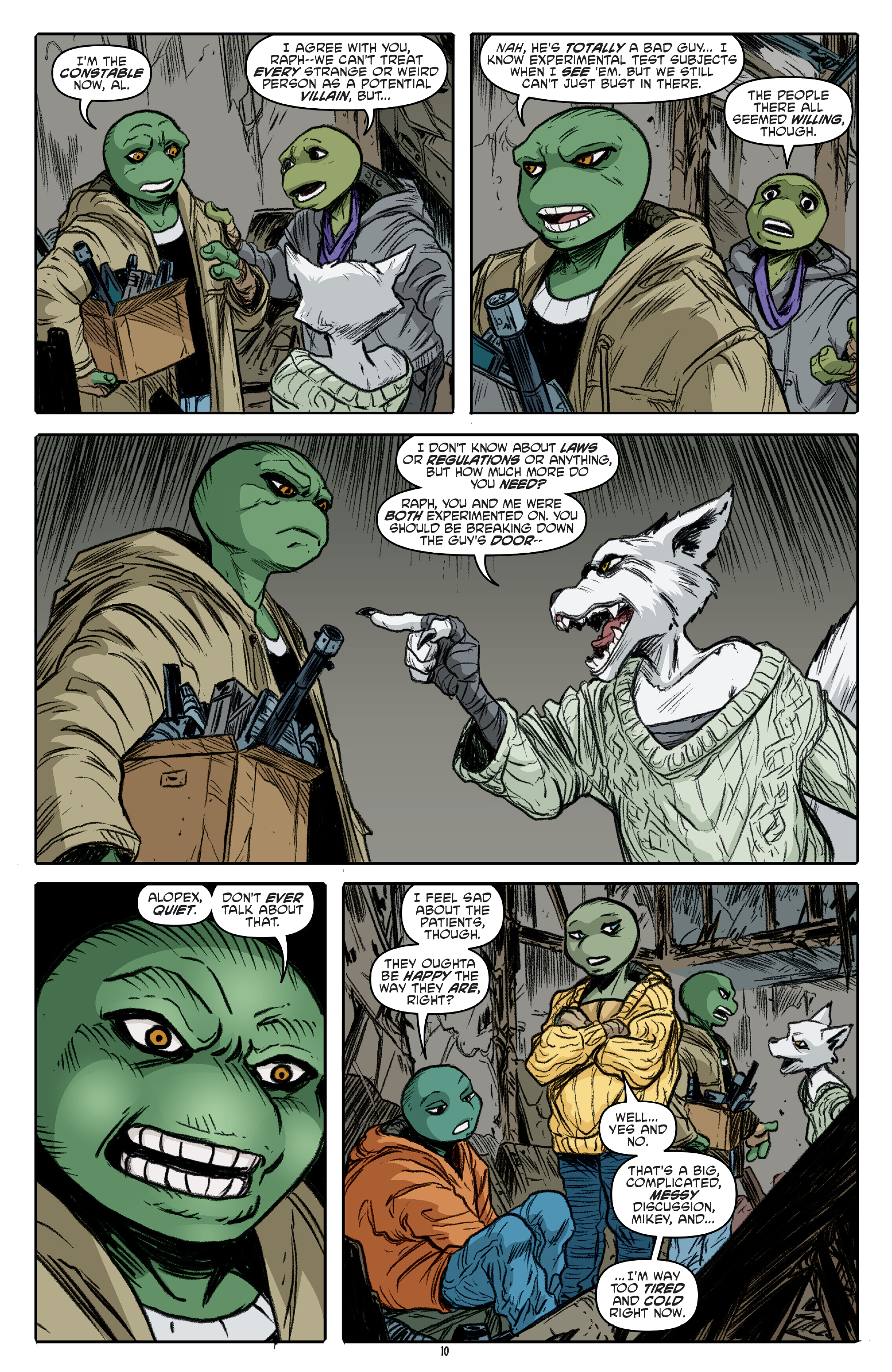 Read Teenage Mutant Ninja Turtles (2011) EN Manga Online