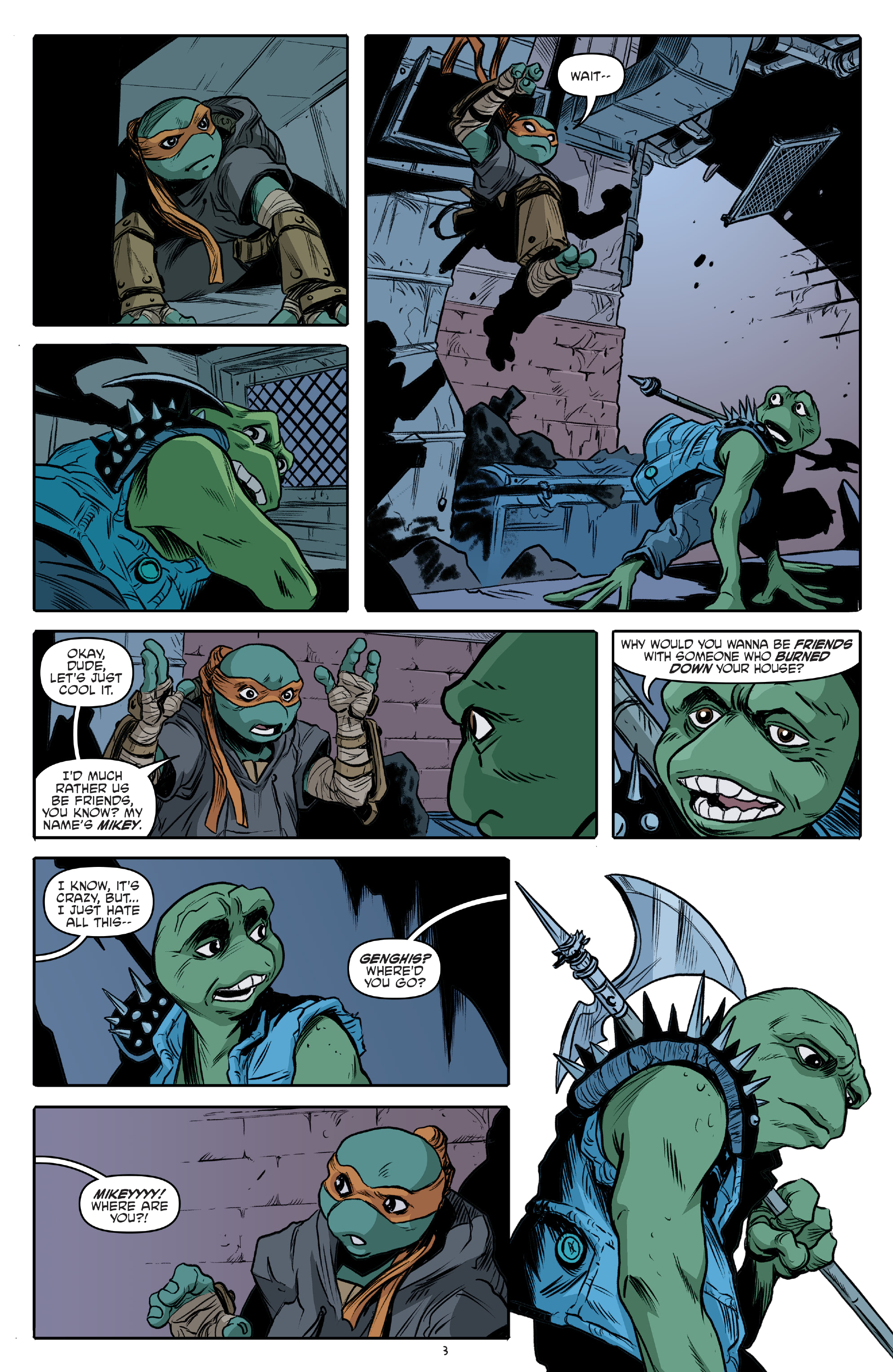 Read Teenage Mutant Ninja Turtles (2011) EN Manga Online