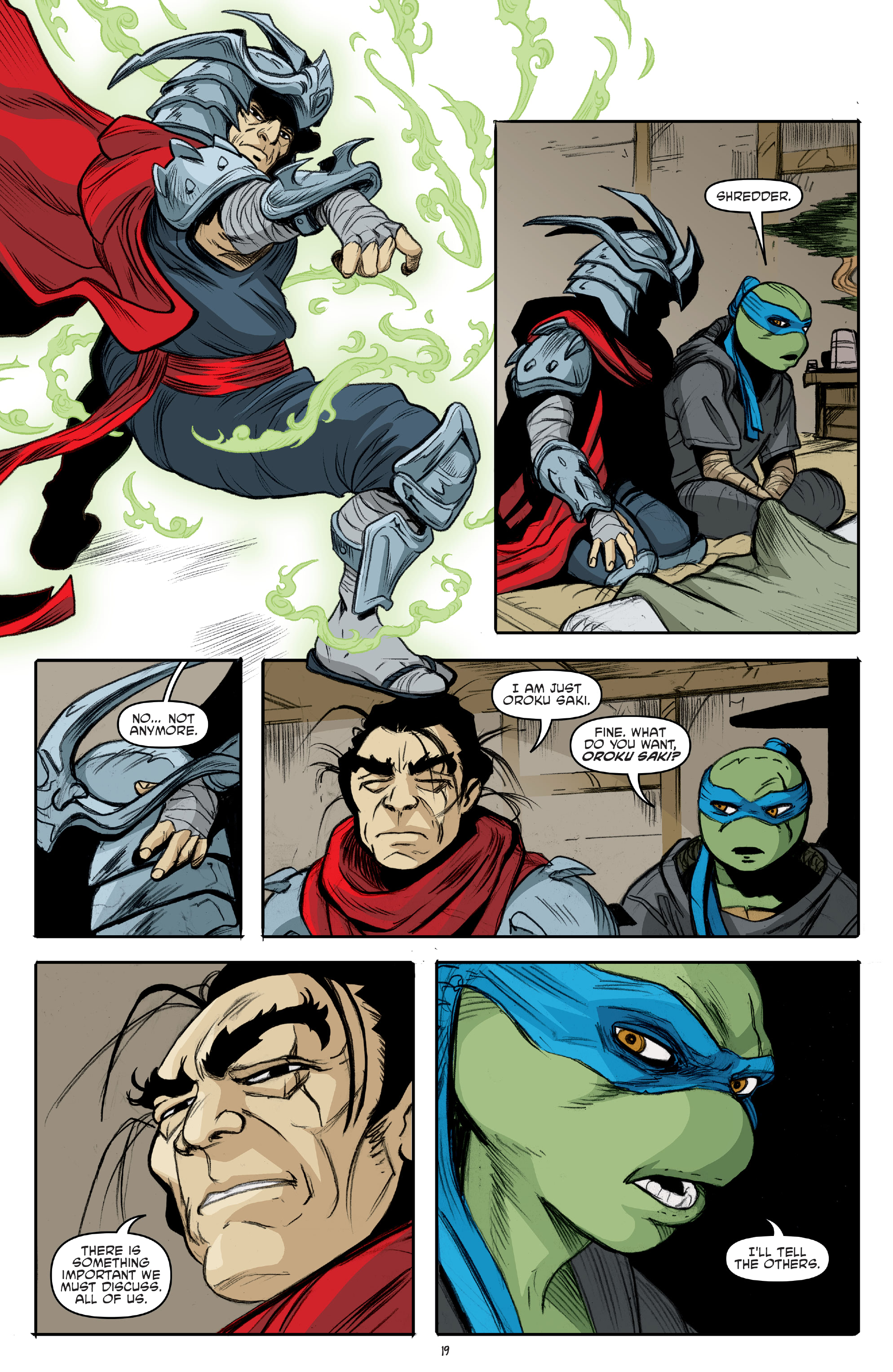 Read Teenage Mutant Ninja Turtles (2011) EN Manga Online