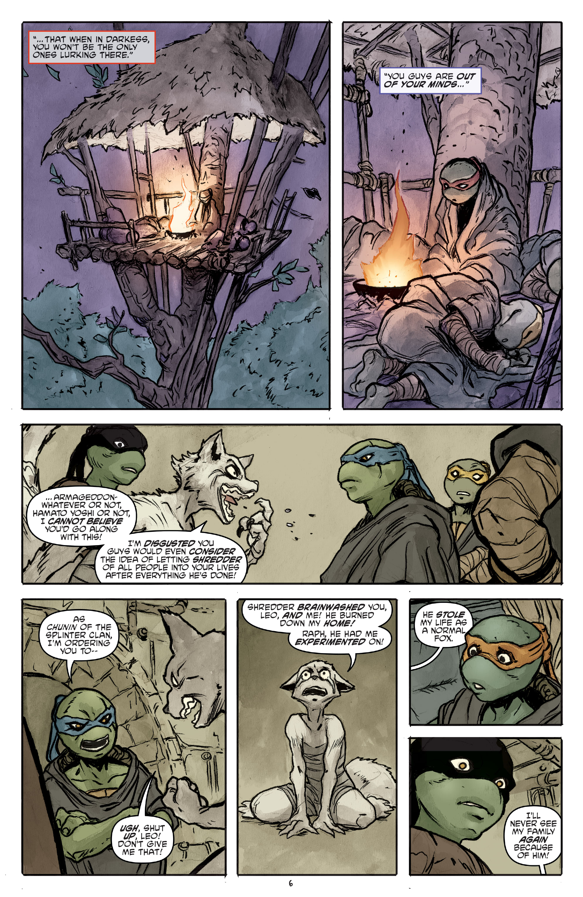 Read Teenage Mutant Ninja Turtles (2011) EN Manga Online