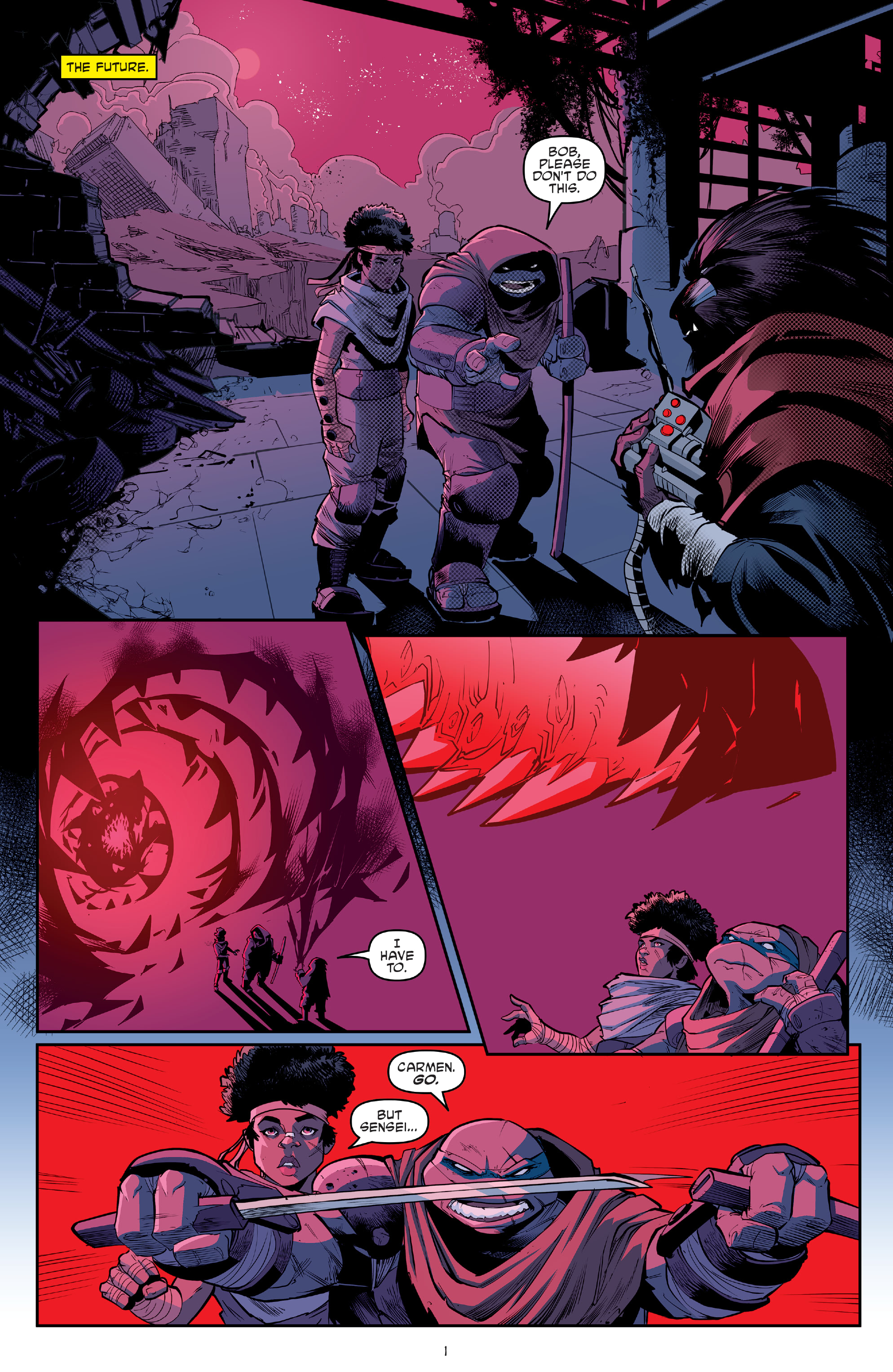 Read Teenage Mutant Ninja Turtles (2011) EN Manga Online