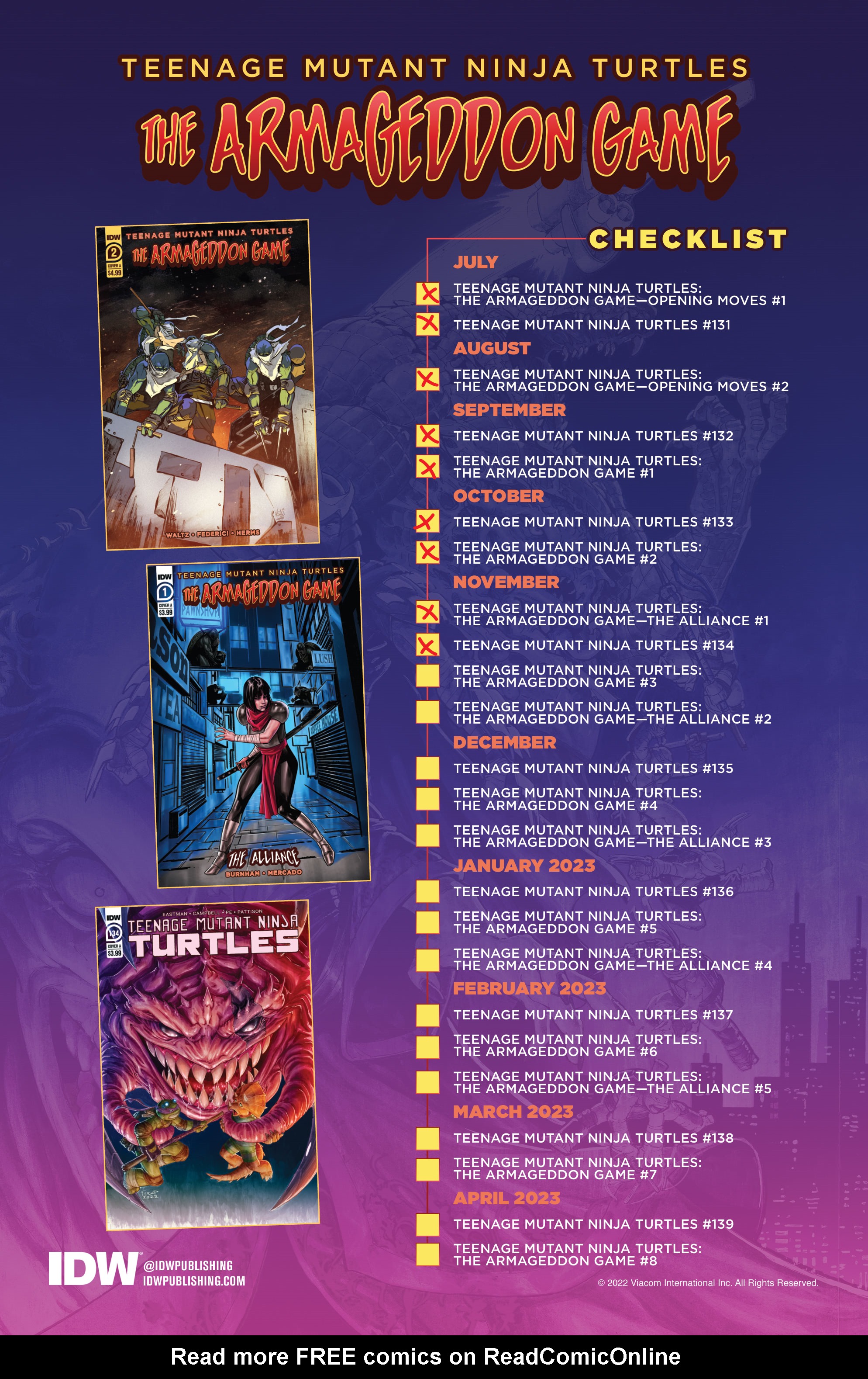 Read Teenage Mutant Ninja Turtles (2011) EN Manga Online