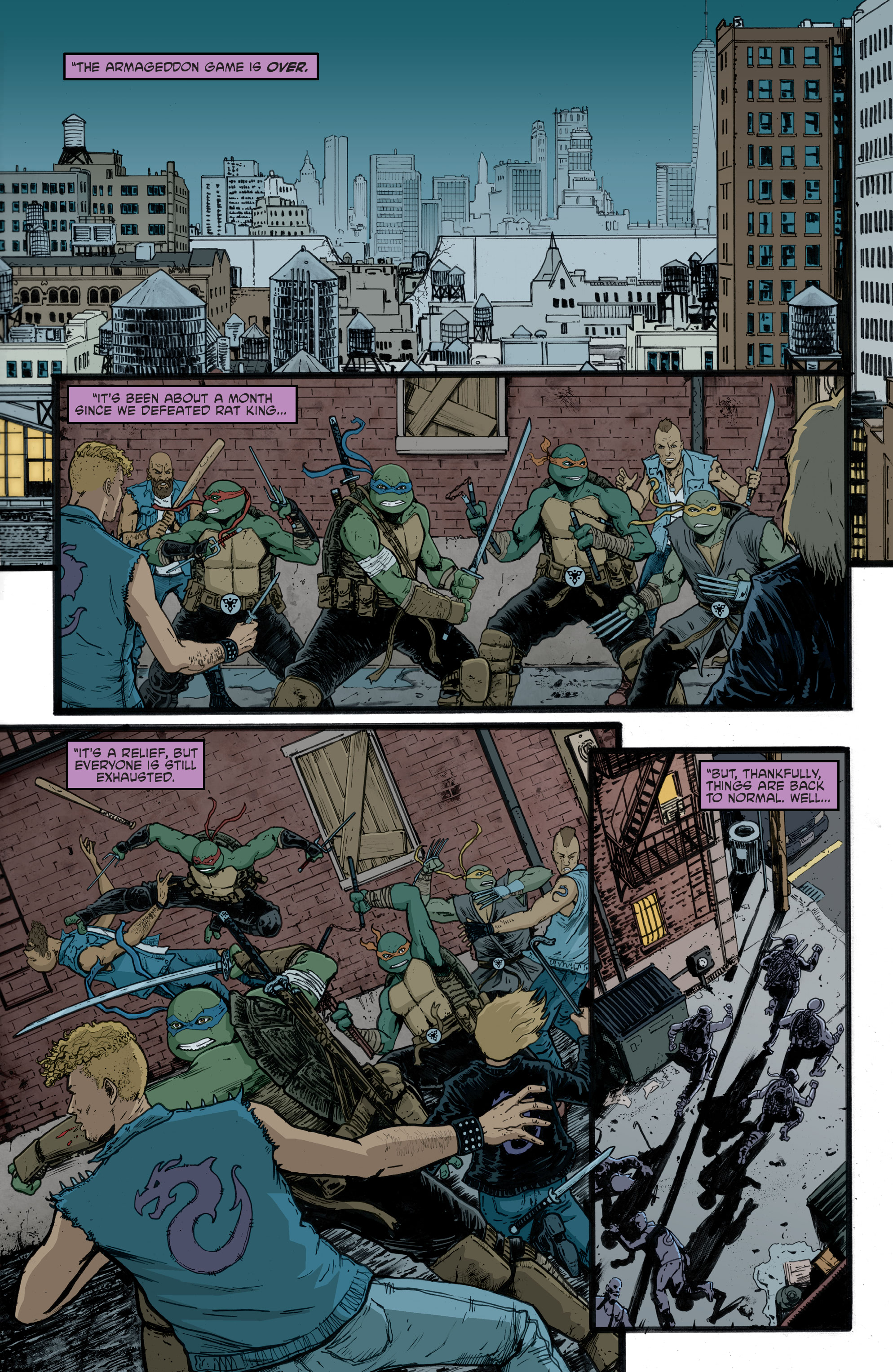 Read Teenage Mutant Ninja Turtles (2011) EN Manga Online