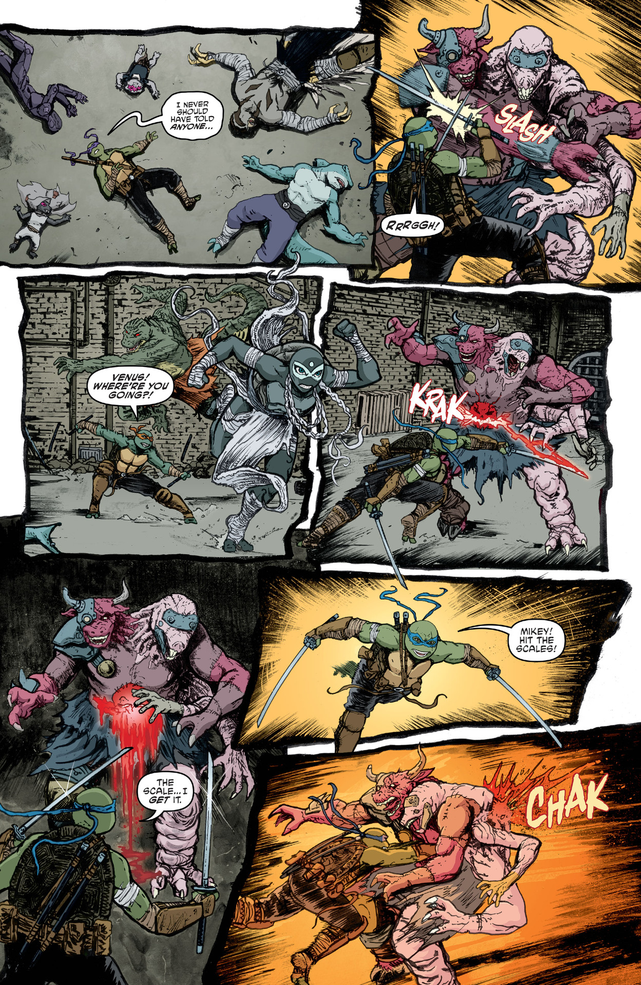 Read Teenage Mutant Ninja Turtles (2011) EN Manga Online