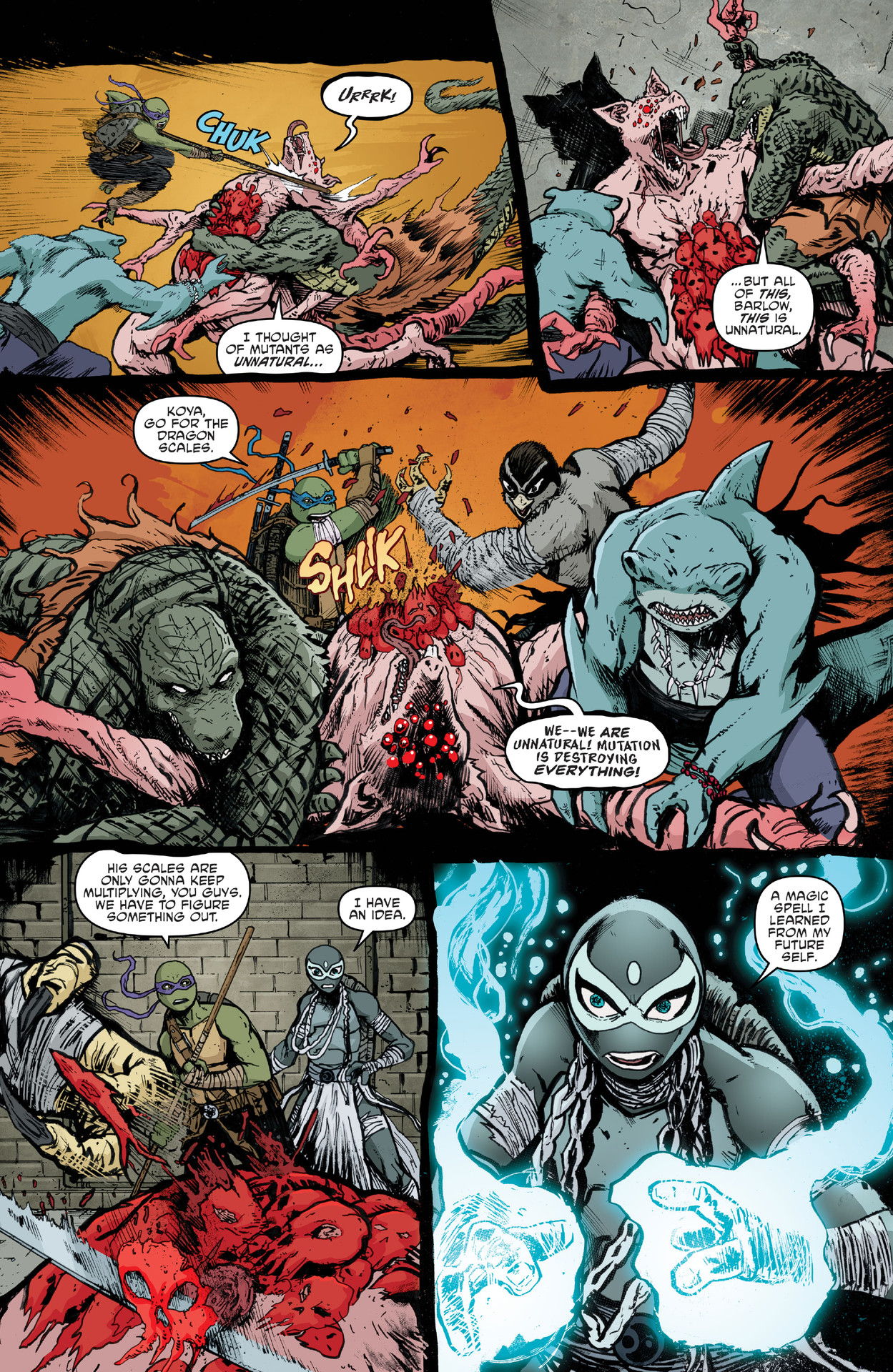 Read Teenage Mutant Ninja Turtles (2011) EN Manga Online