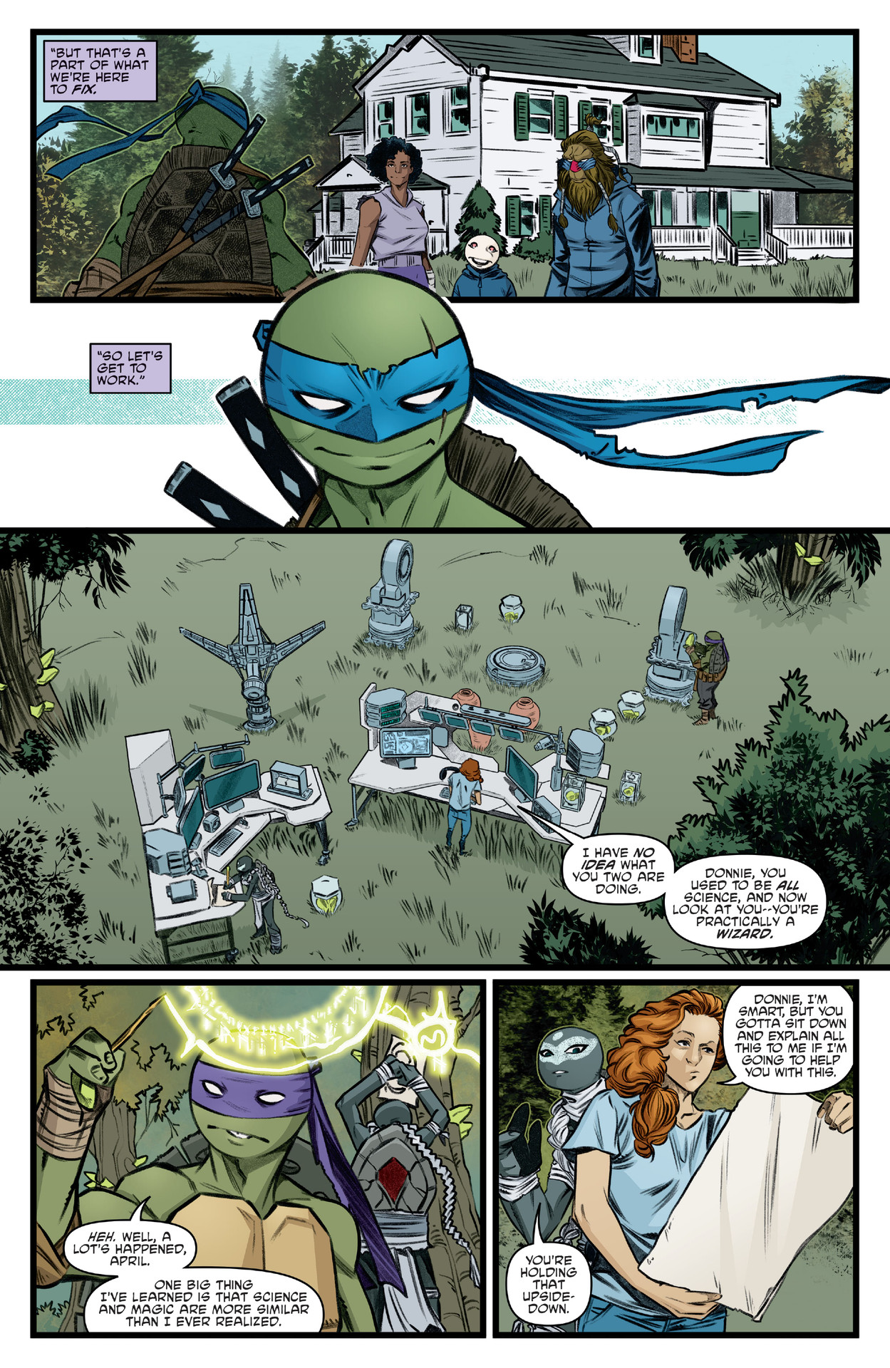 Read Teenage Mutant Ninja Turtles (2011) EN Manga Online