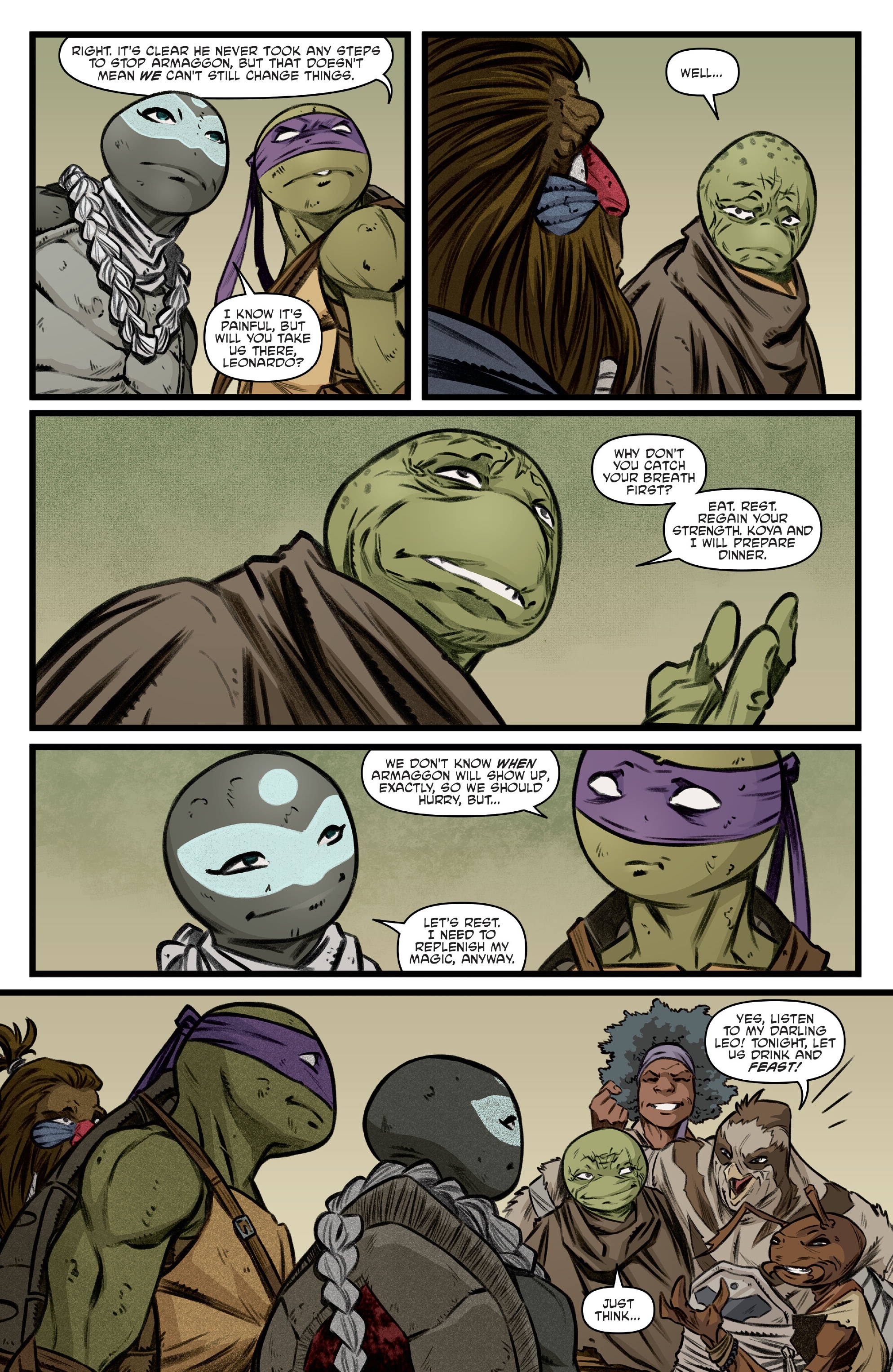 Read Teenage Mutant Ninja Turtles (2011) EN Manga Online