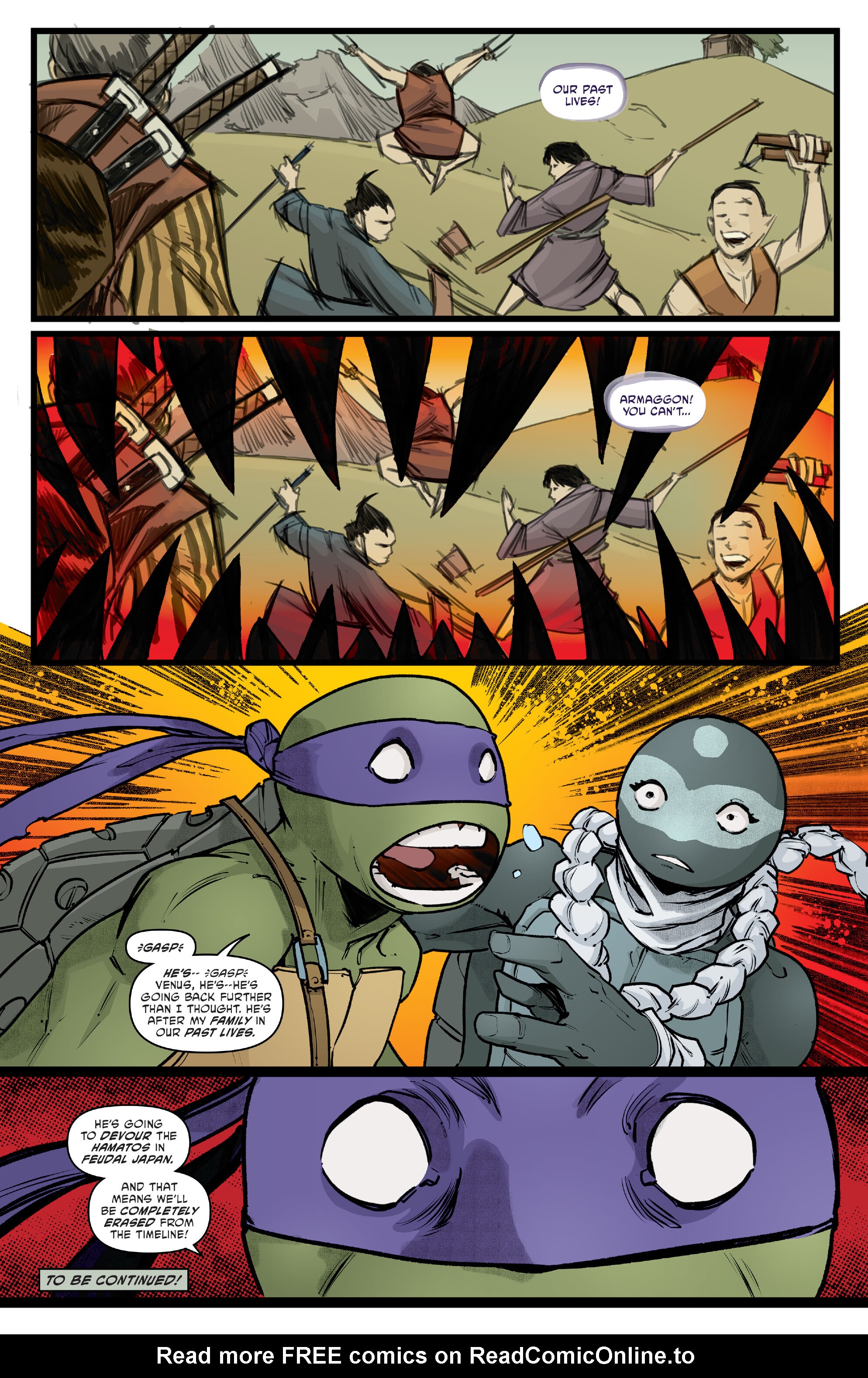 Read Teenage Mutant Ninja Turtles (2011) EN Manga Online