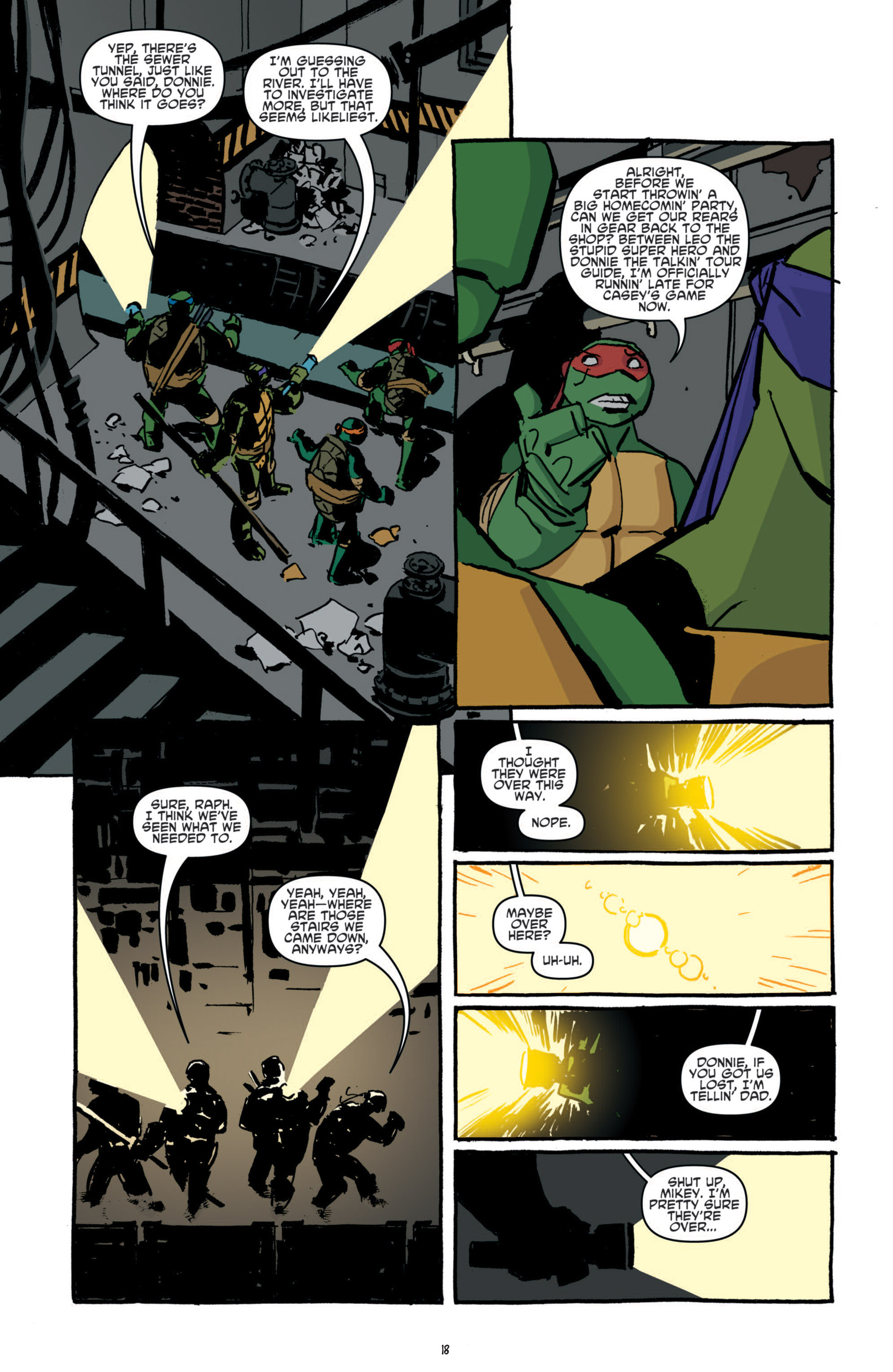 Read Teenage Mutant Ninja Turtles (2011) EN Manga Online