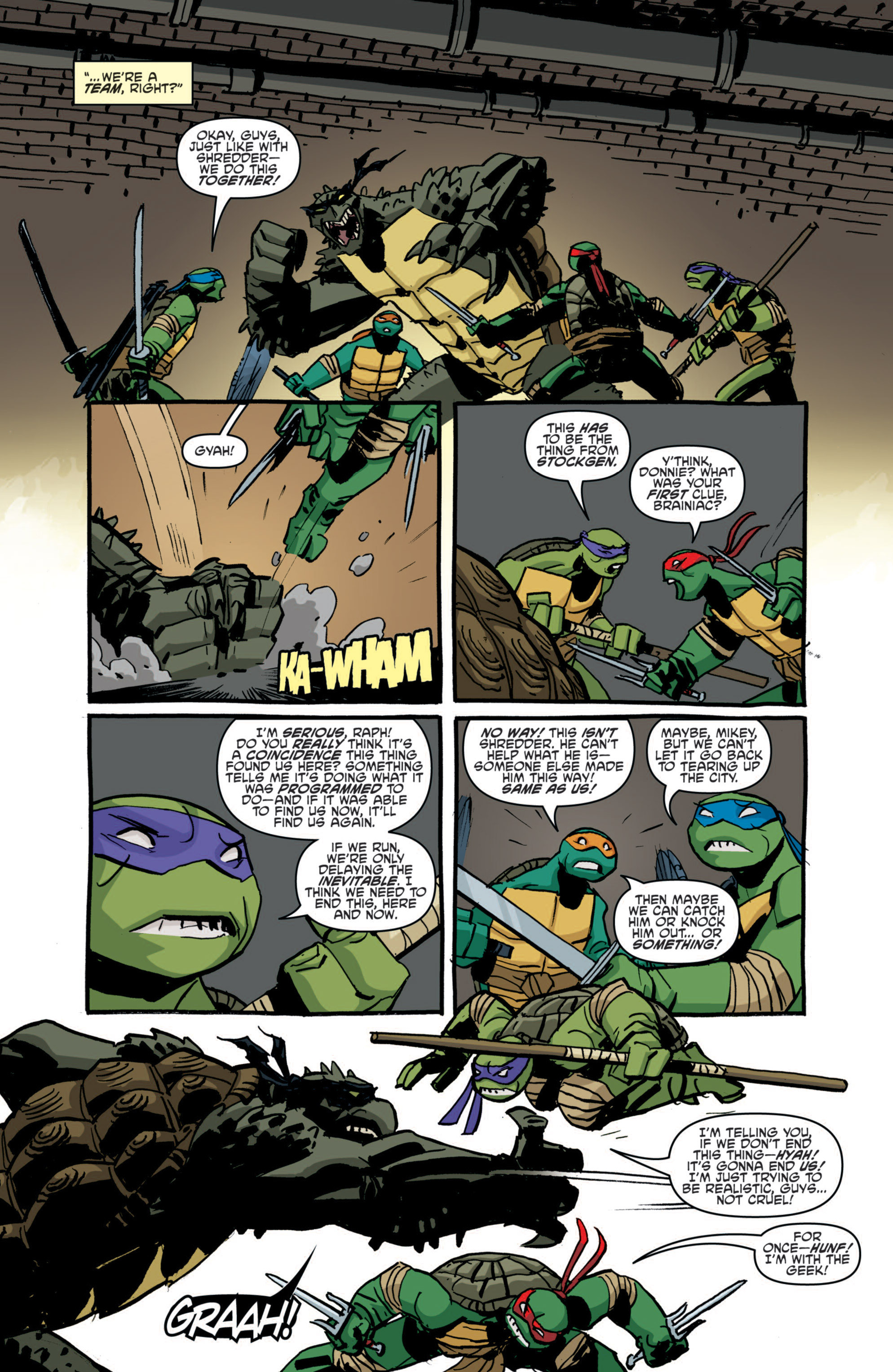 Read Teenage Mutant Ninja Turtles (2011) EN Manga Online