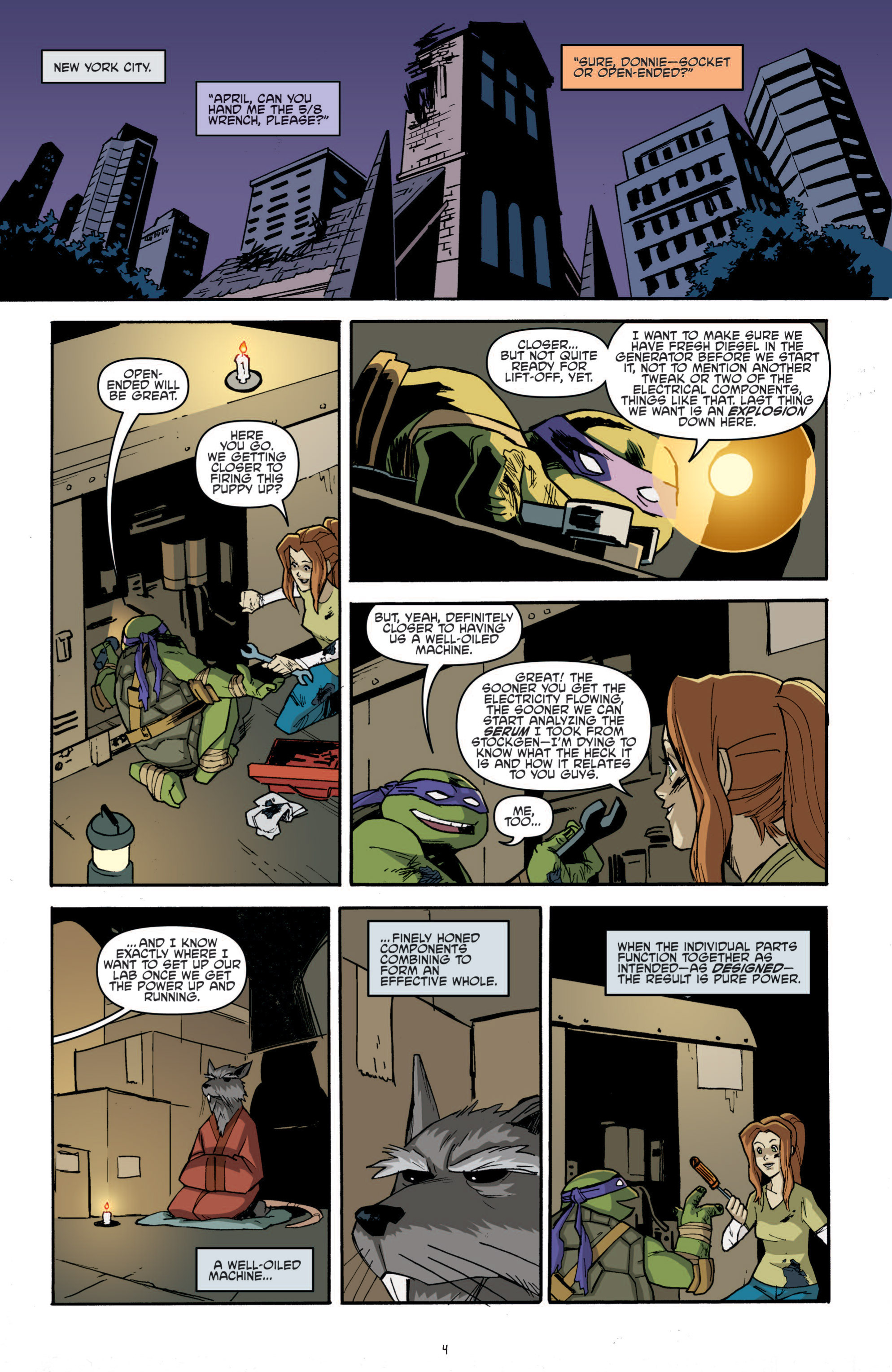 Read Teenage Mutant Ninja Turtles (2011) EN Manga Online