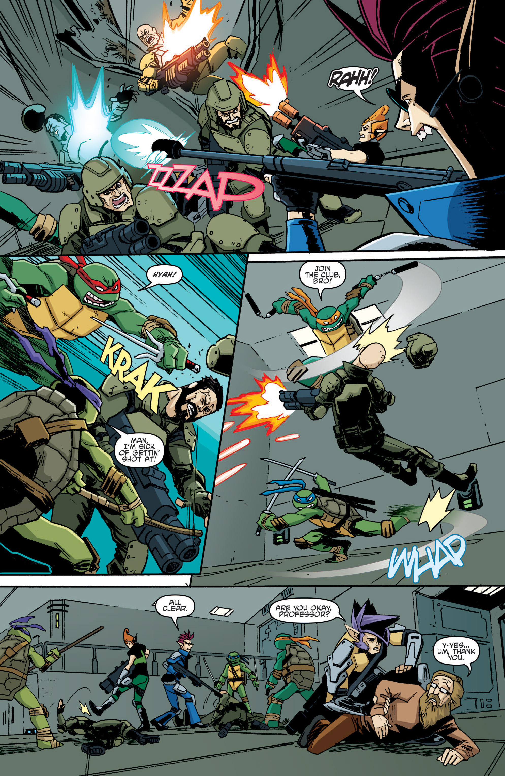 Read Teenage Mutant Ninja Turtles (2011) EN Manga Online