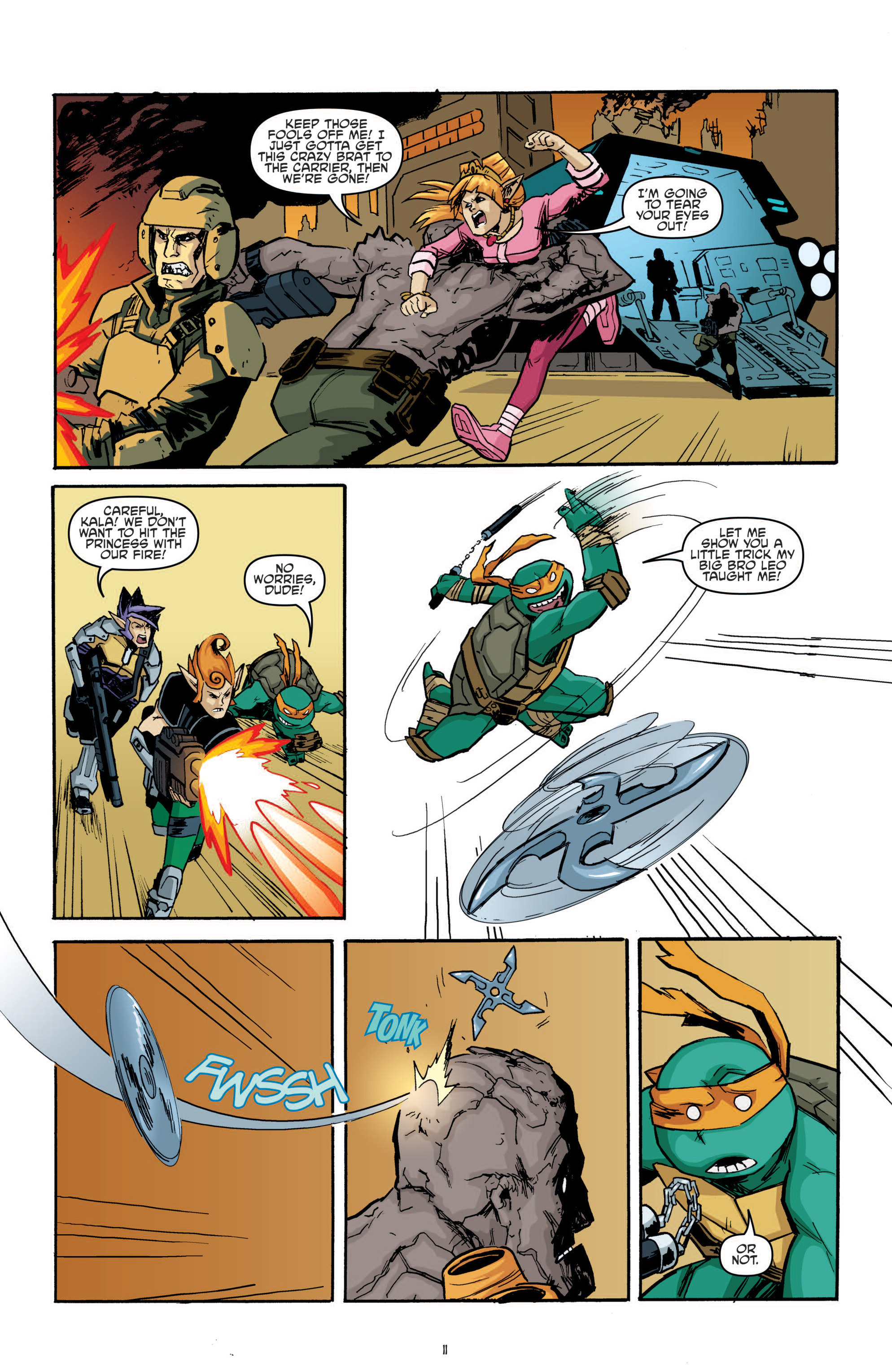 Read Teenage Mutant Ninja Turtles (2011) EN Manga Online