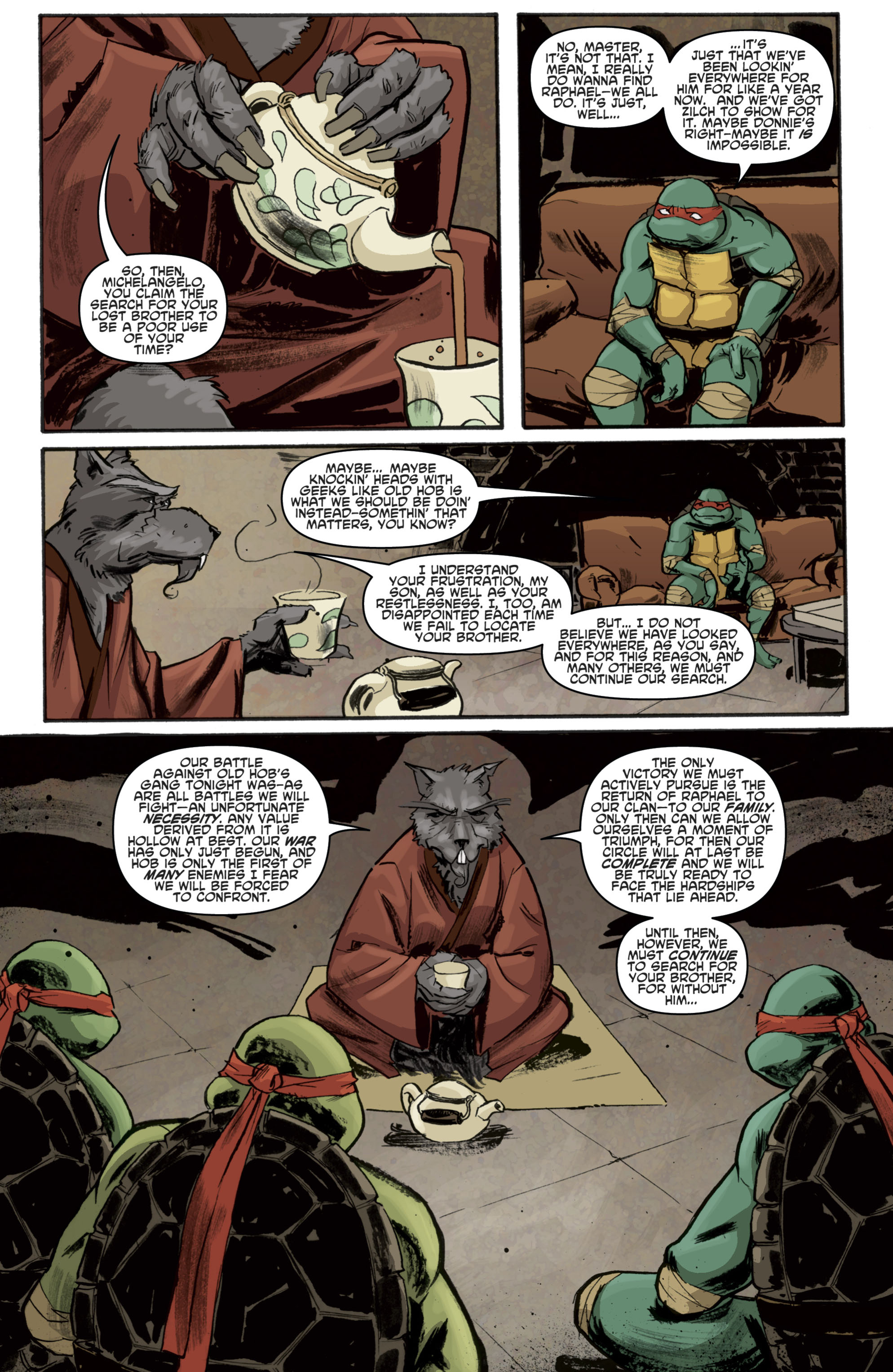 Read Teenage Mutant Ninja Turtles (2011) EN Manga Online