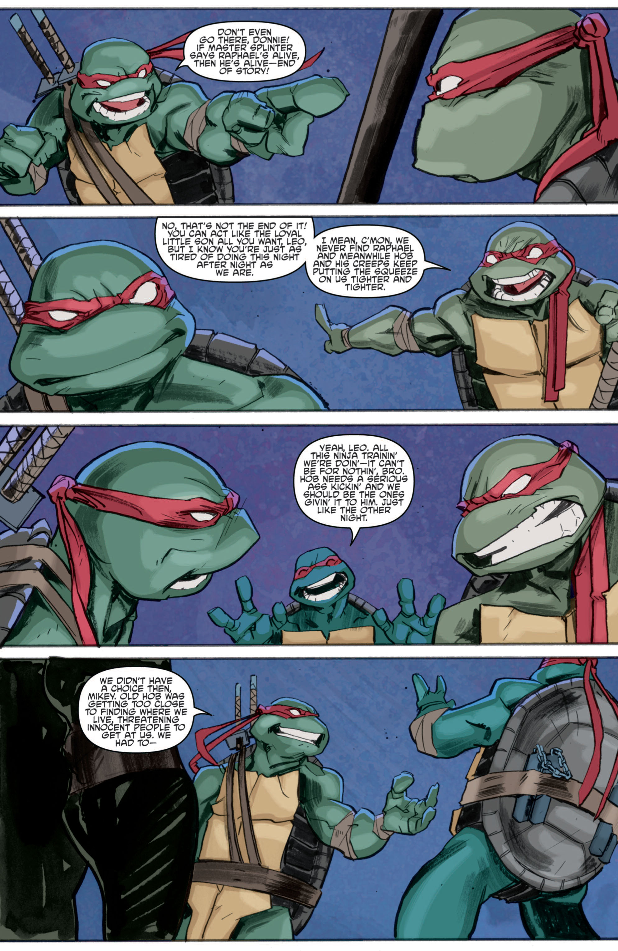 Read Teenage Mutant Ninja Turtles (2011) EN Manga Online