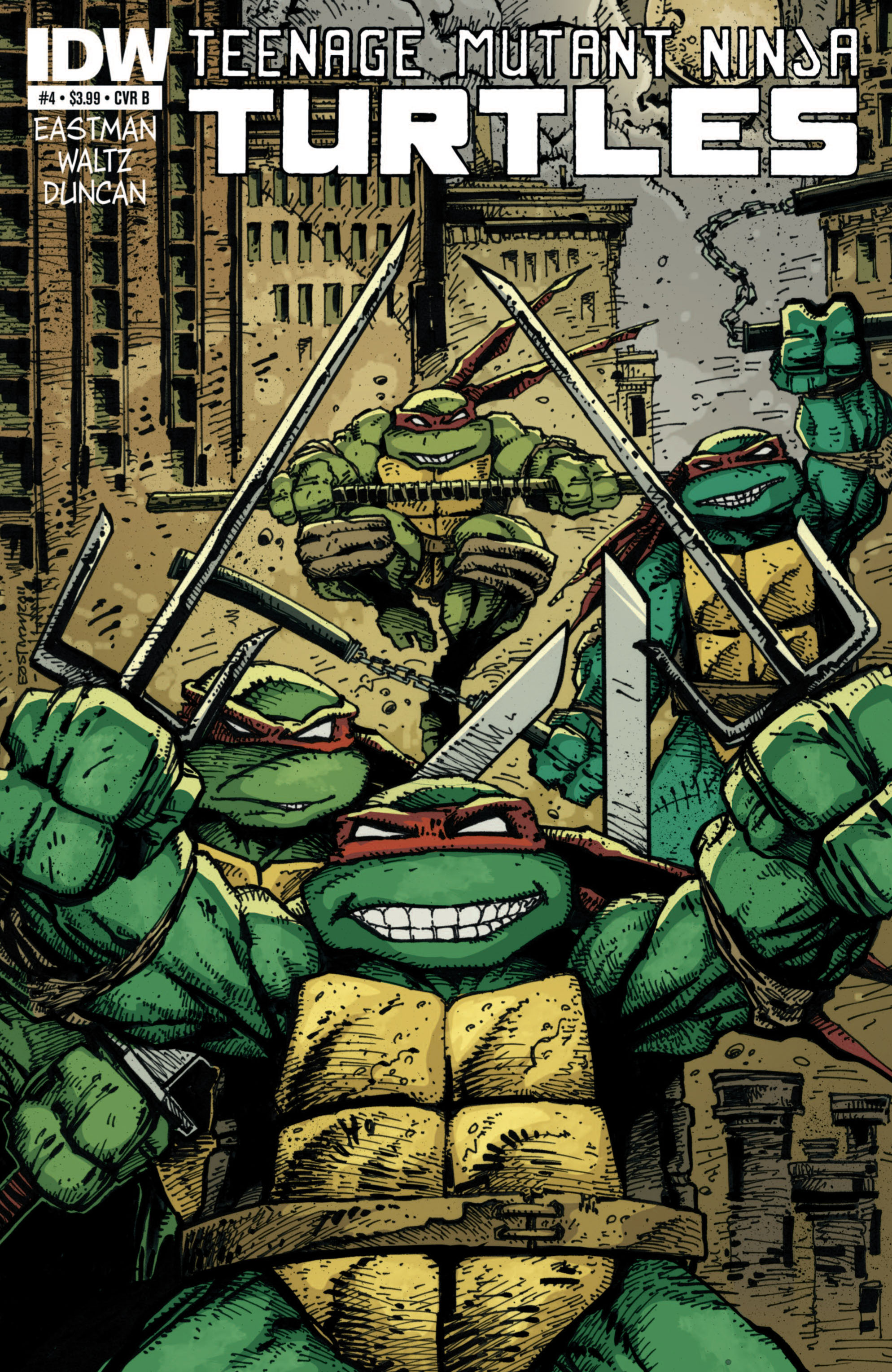 Read Teenage Mutant Ninja Turtles (2011) EN Manga Online